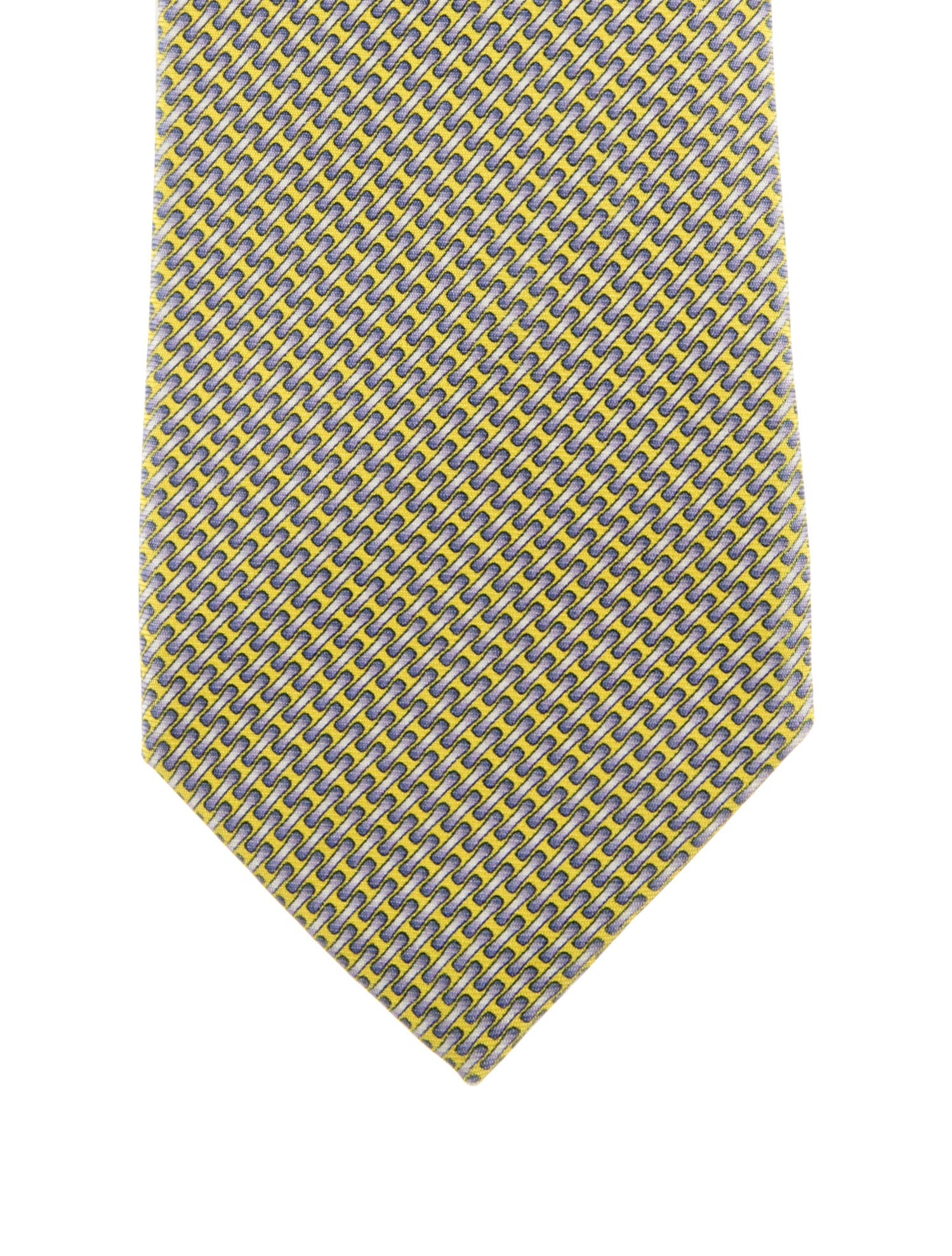Hermès Silk Pattern Tie