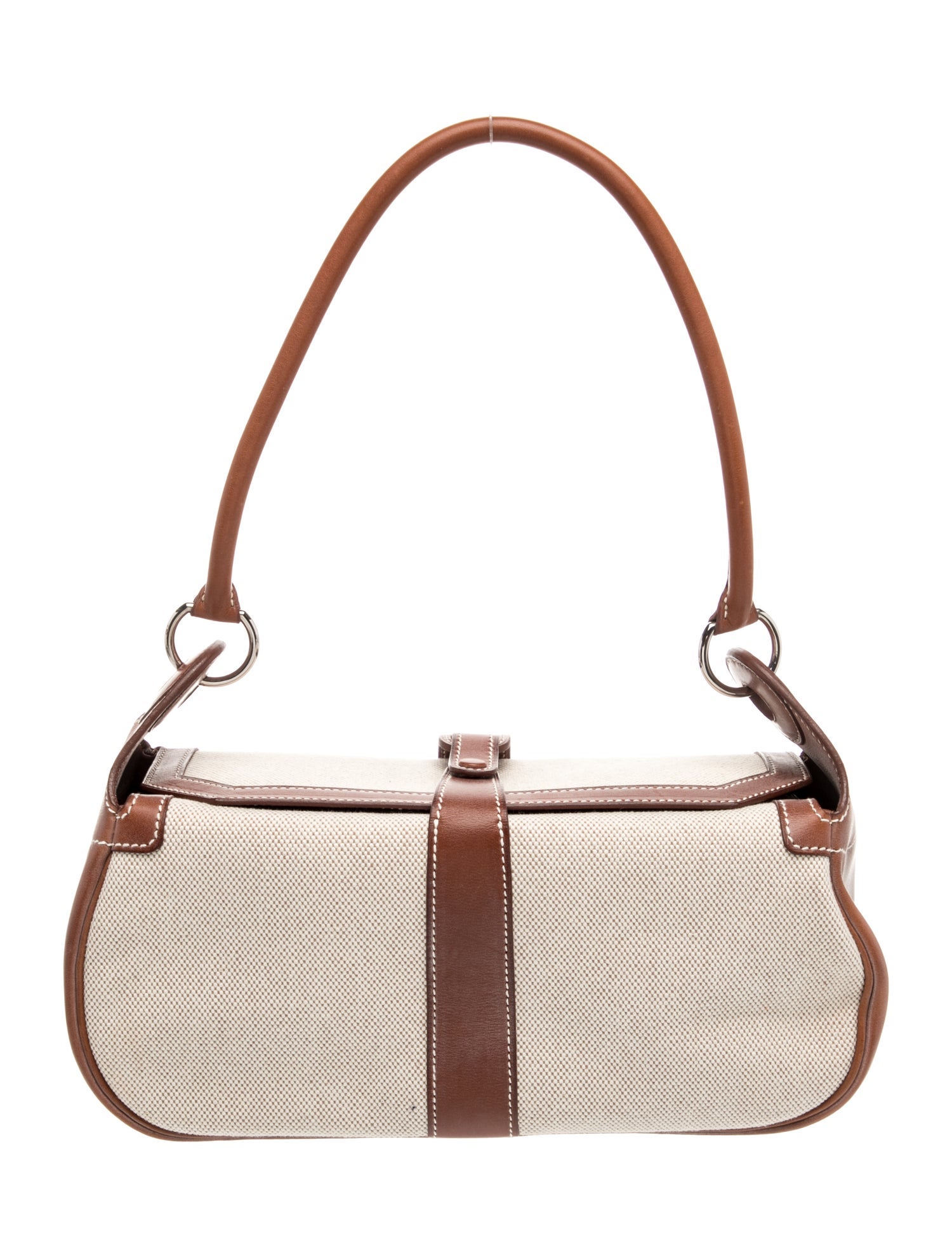 Hermès Toile H & Barenia Rugby Bag