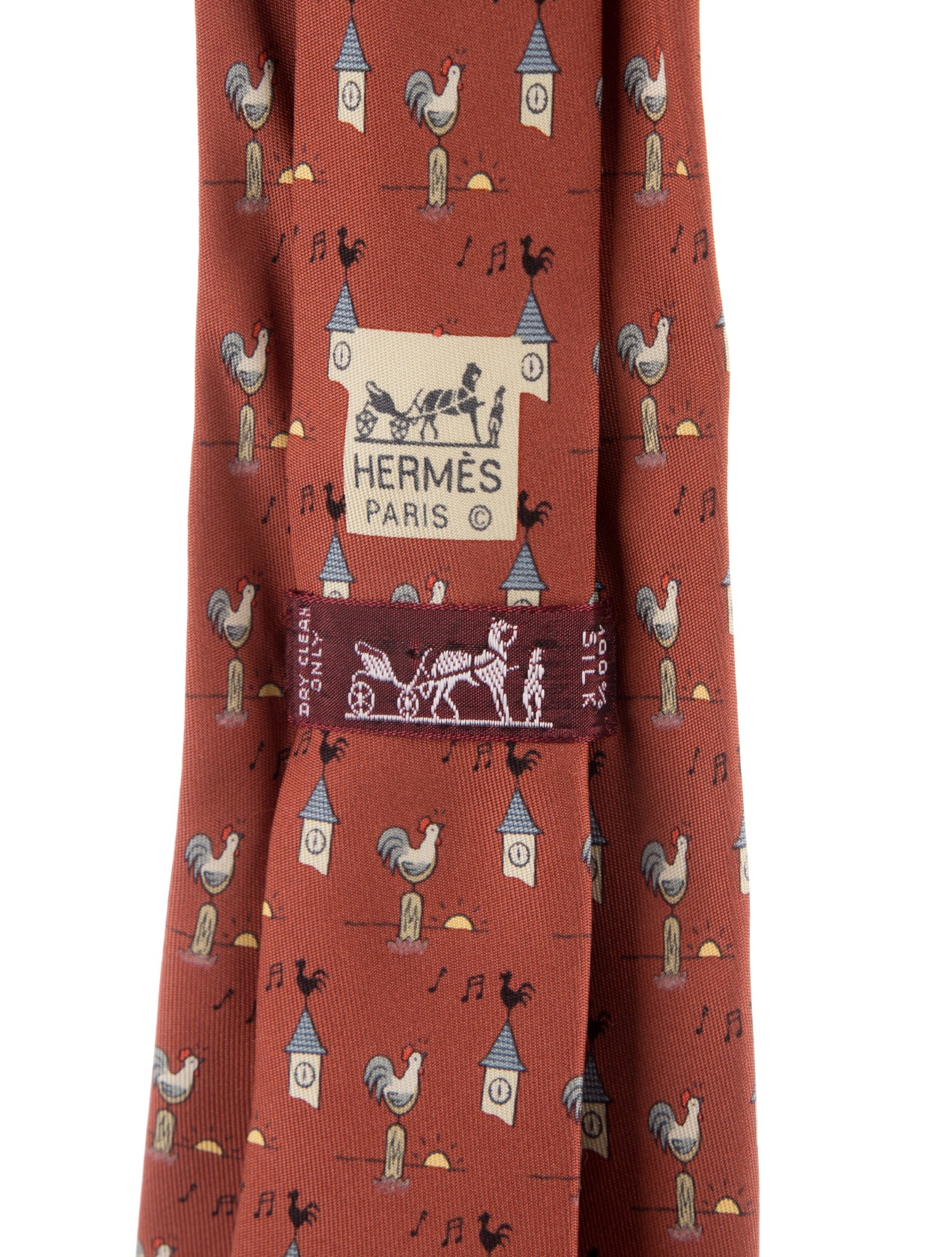 Hermès Silk Necktie