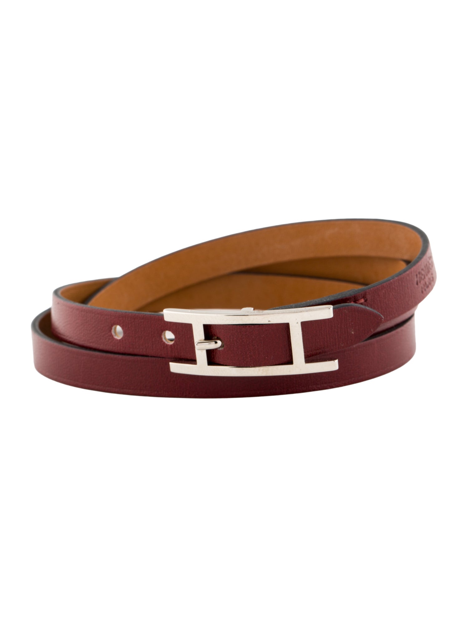 Hermès Hapi 3 MM Wrap Bracelet