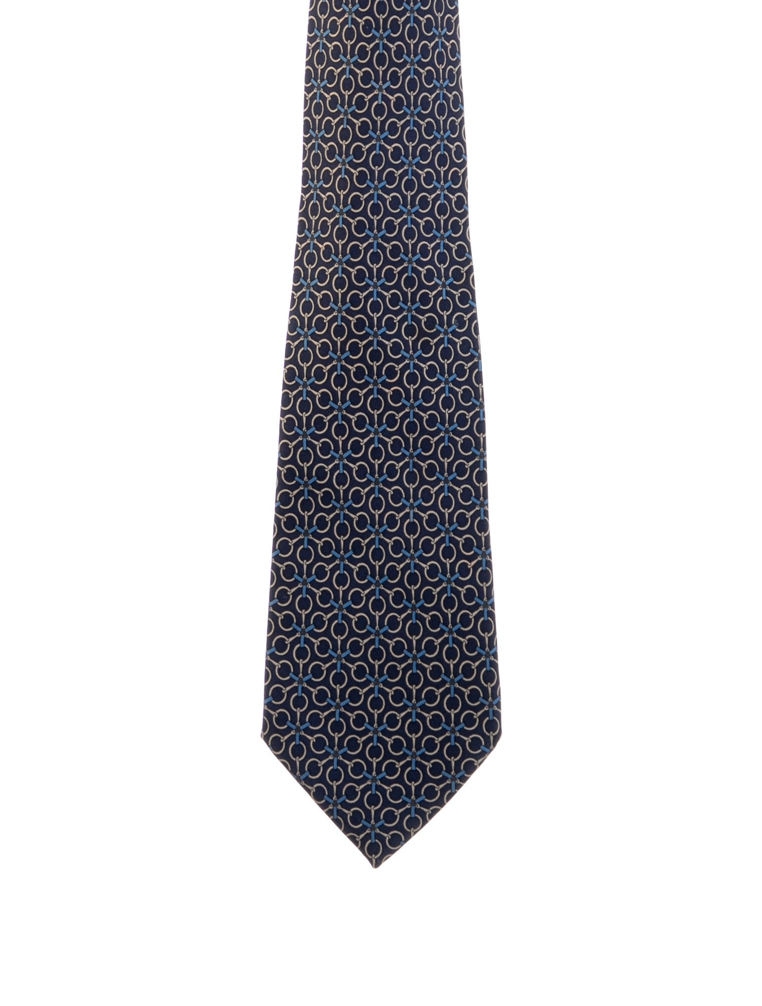 Hermès Hermès Silk Pattern Neck Tie