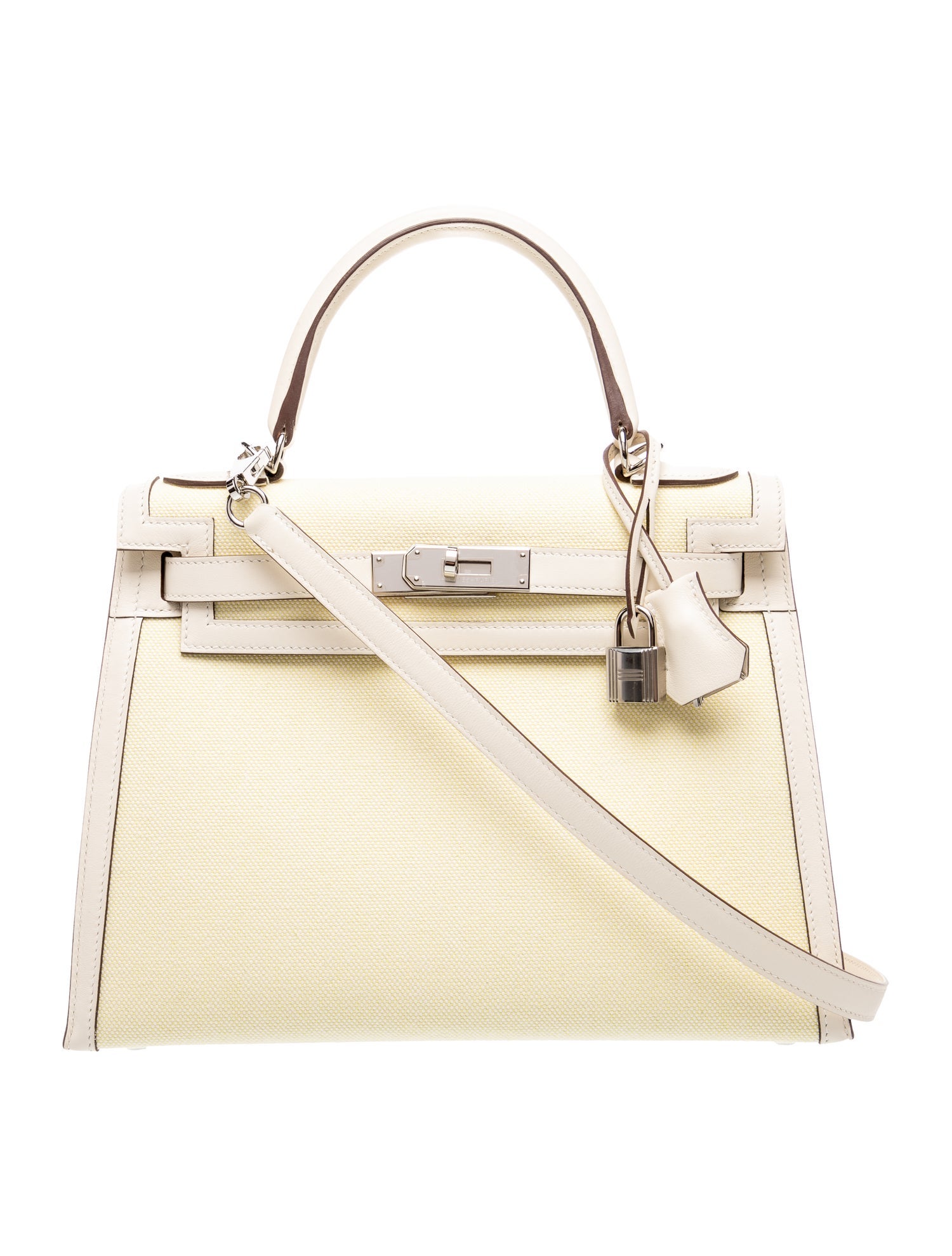 Hermès Toile H & Swift Kelly II Sellier 28