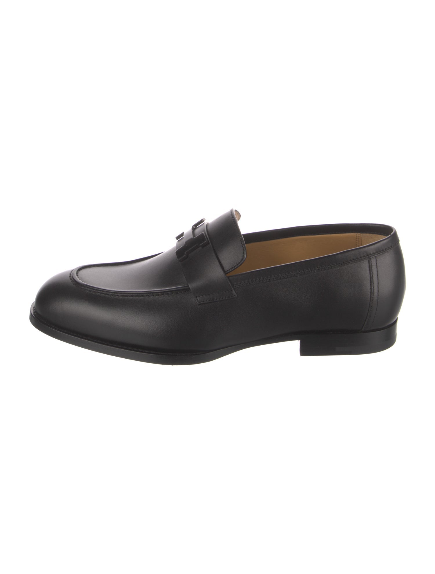 Hermès Leather Dress Loafers