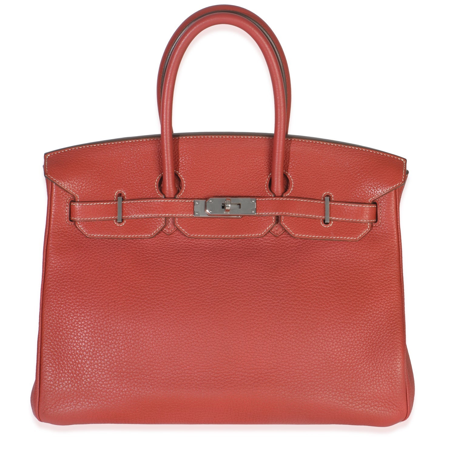 Hermès Clemence Leather Verso Birkin 35
