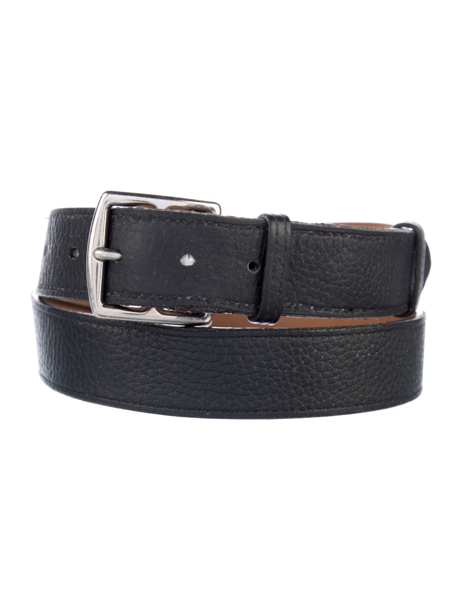 Hermès 38 mm Clemence Leather Etrivière Belt