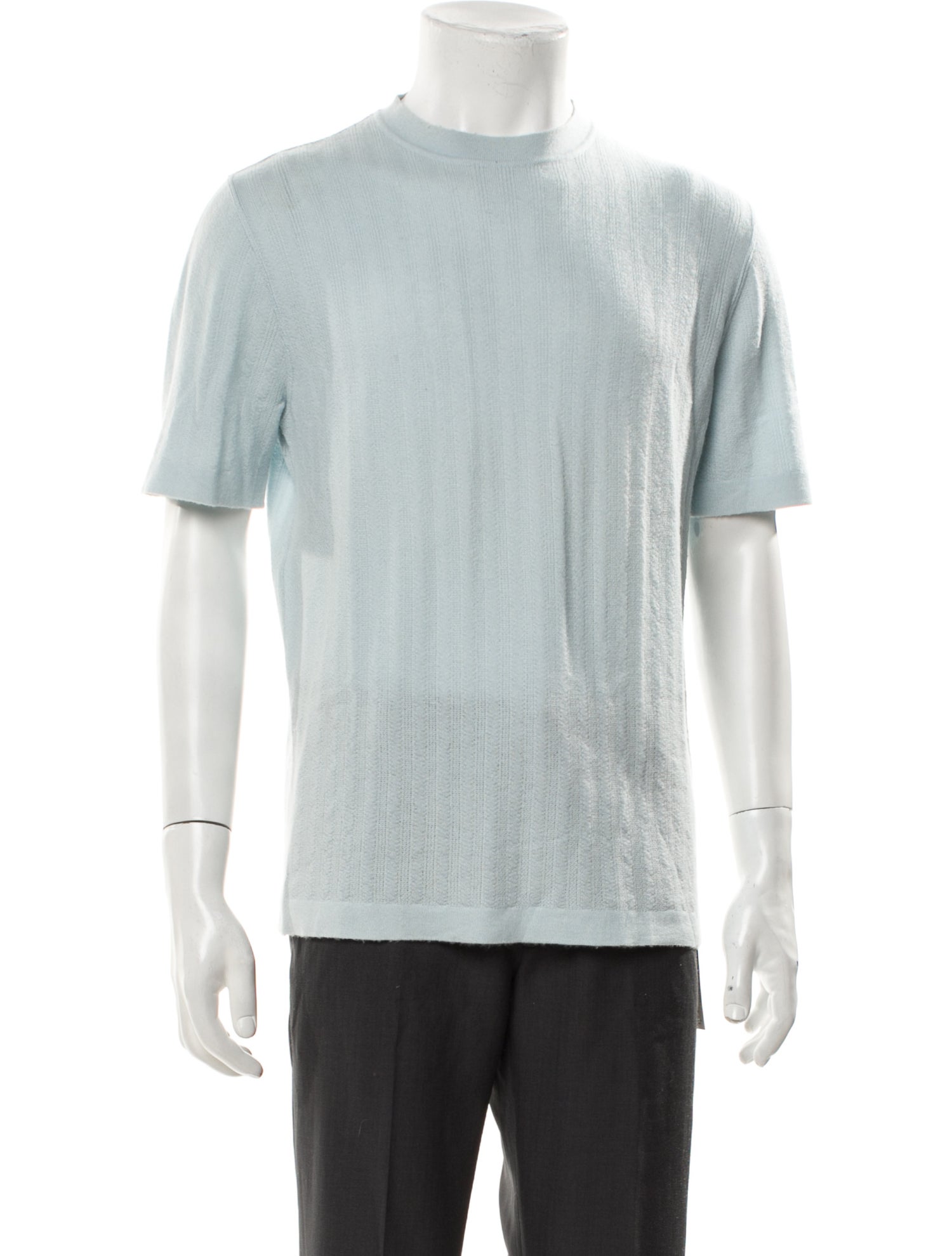 Hermès Cashmere Crew Neck T-Shirt