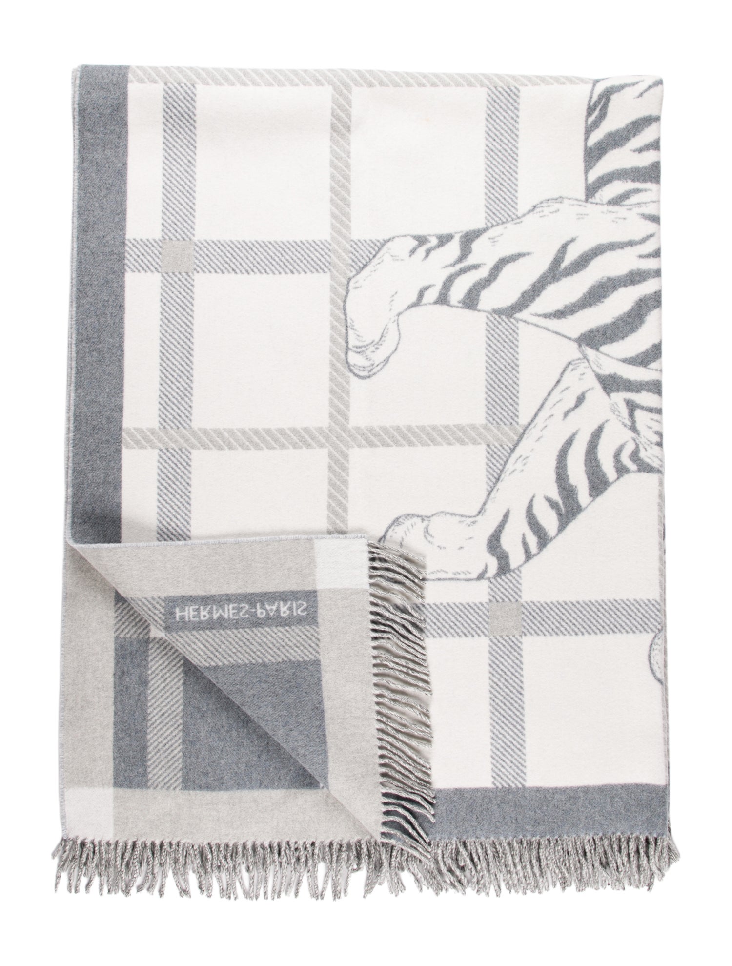 Hermès Tigre Altai 2 Throw Blanket