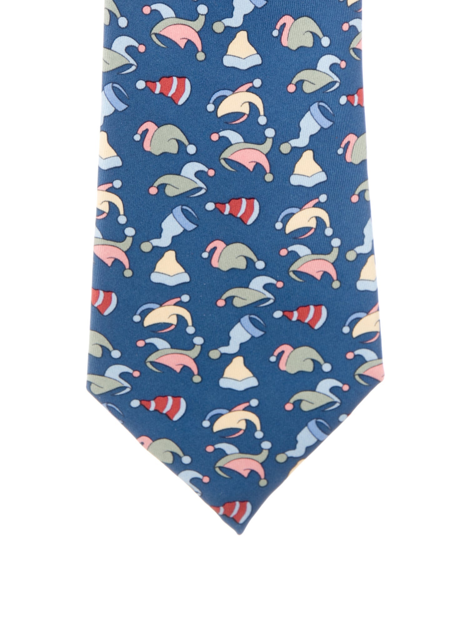 Hermès Jester Hat Silk Tie
