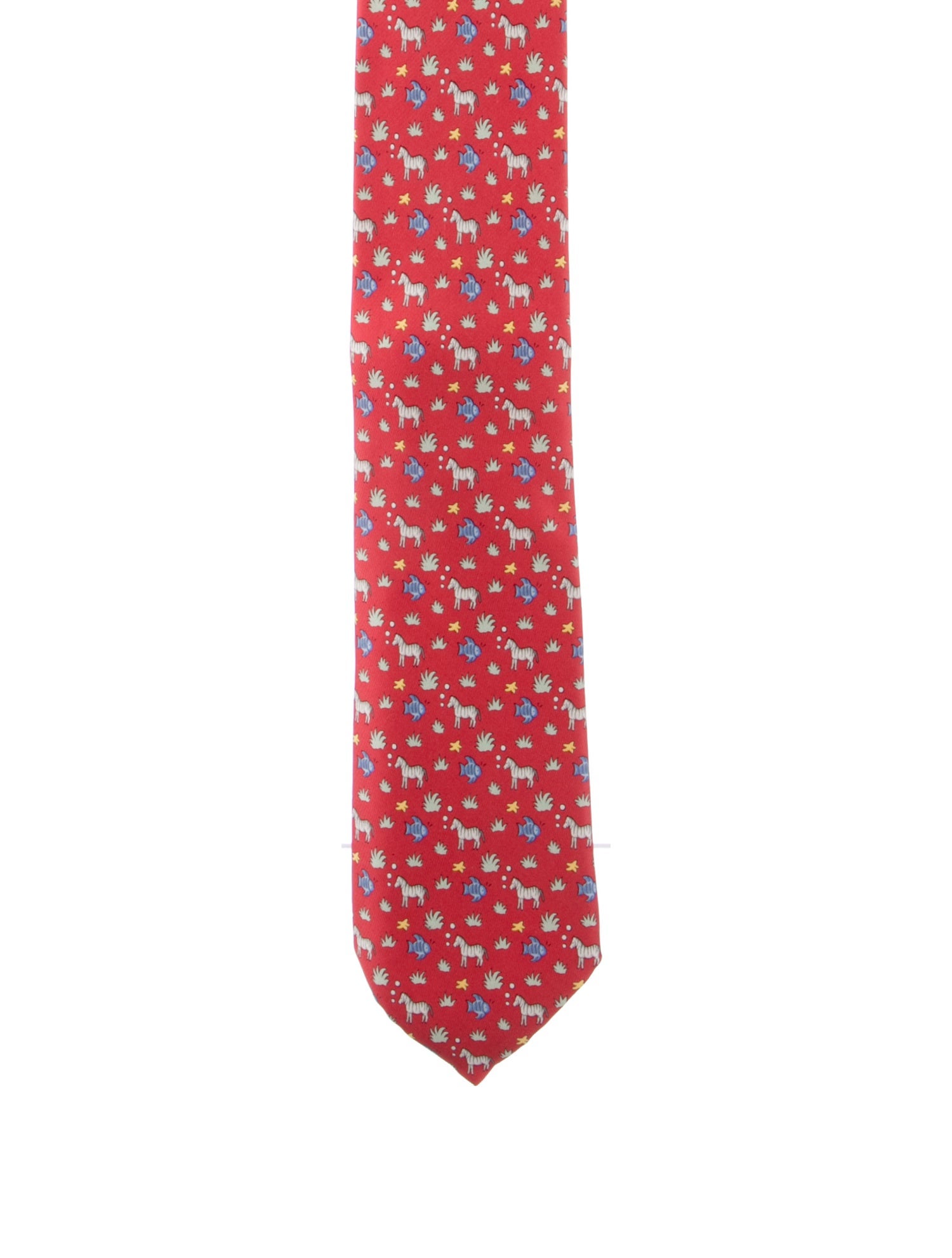 Hermès Silk Patterned Tie