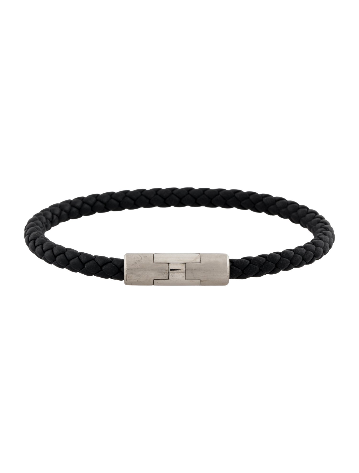 Hermès Woven Leather Goliath Bracelet