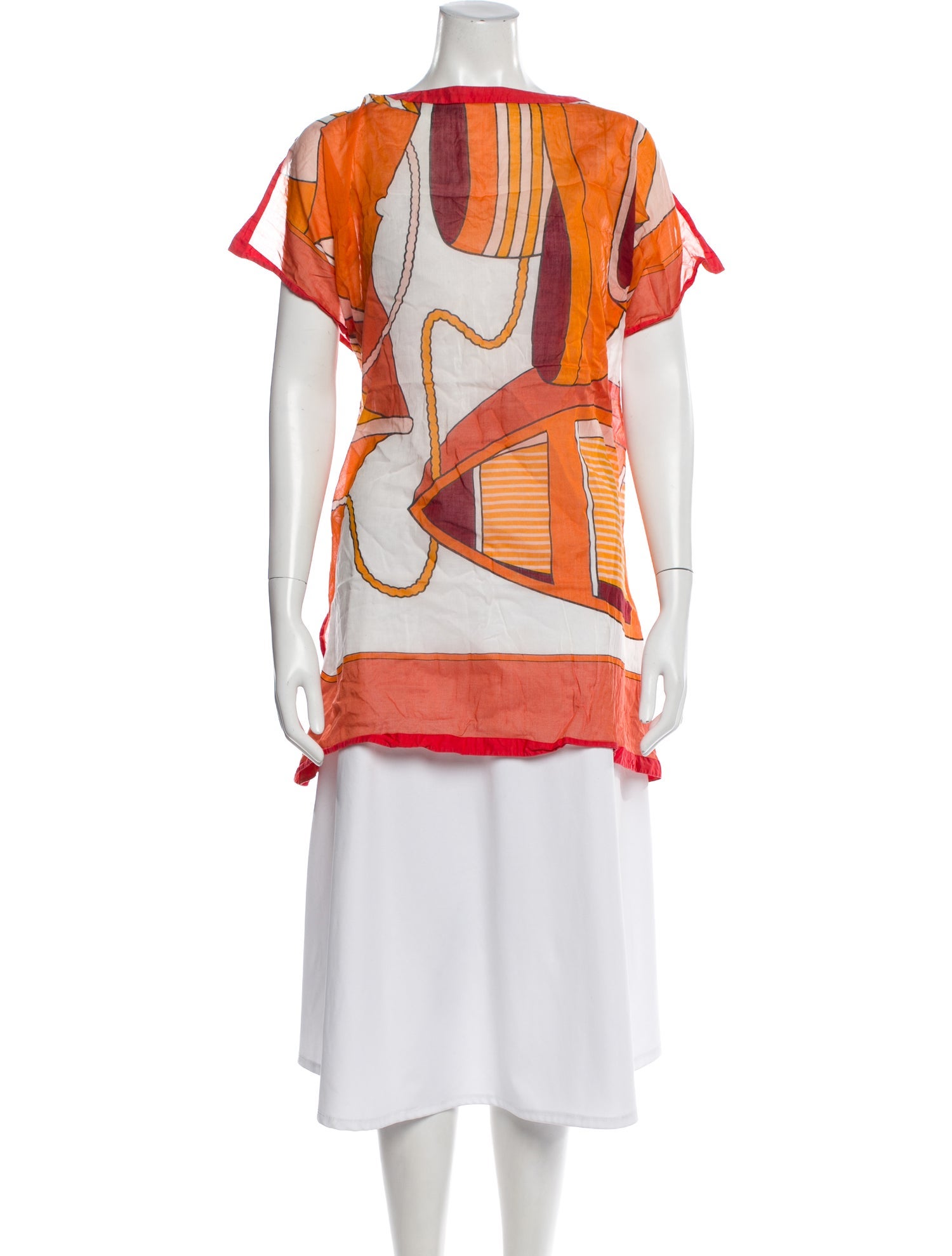 Hermès Printed Cover-Up