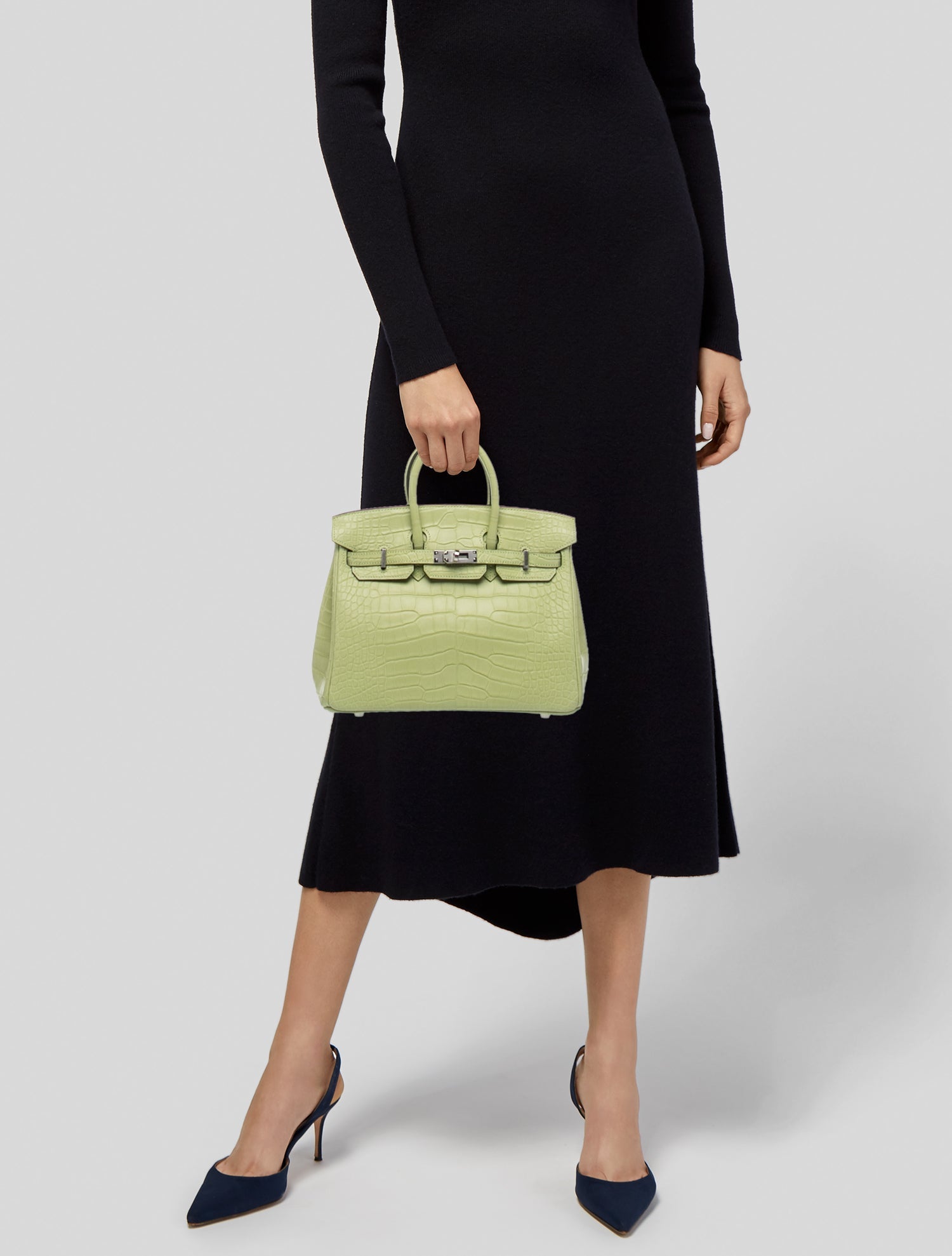 Hermès 2024 Matte Alligator Mississippiensis Birkin 25