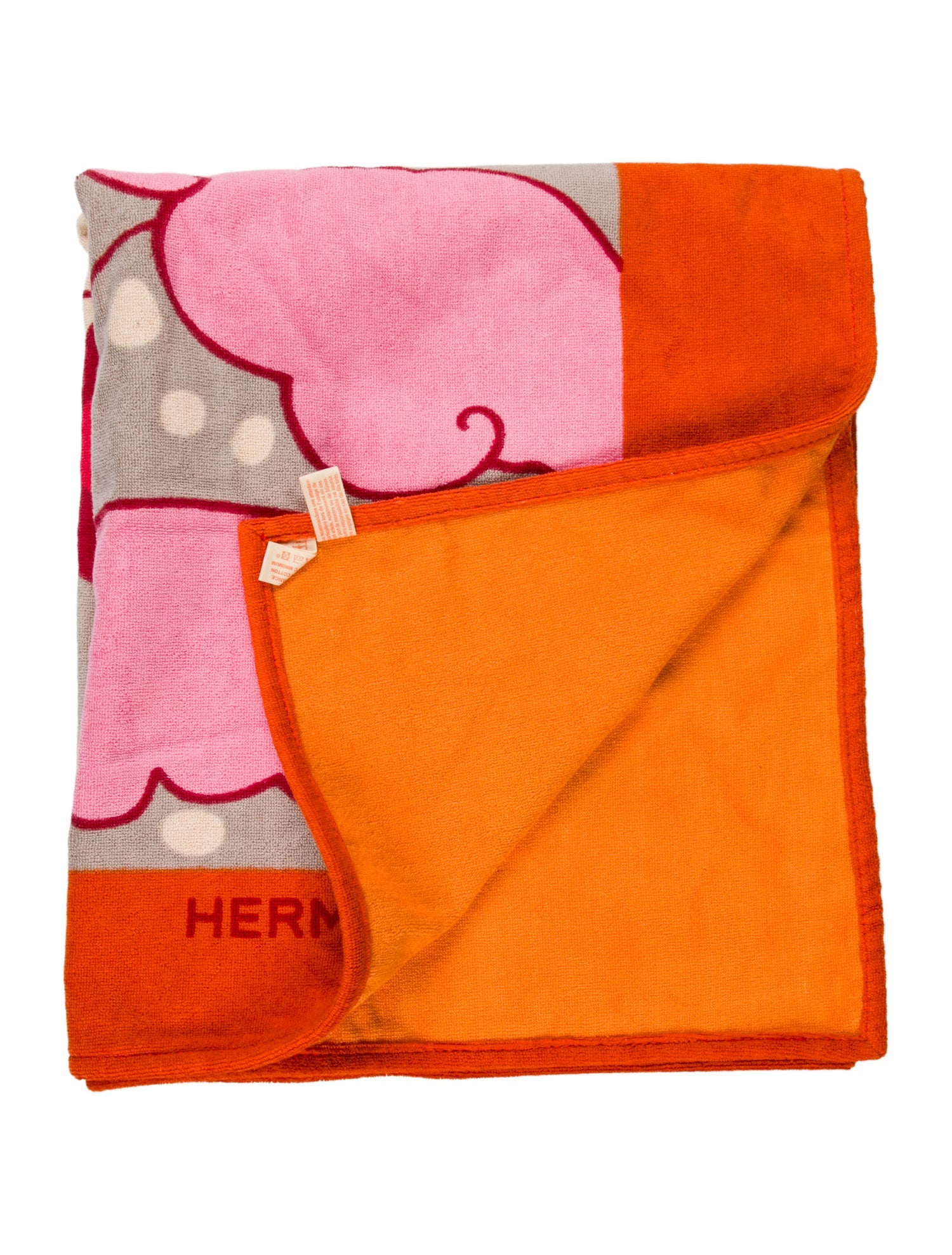 Hermès Bal des Sirenes Cotton Beach Towel