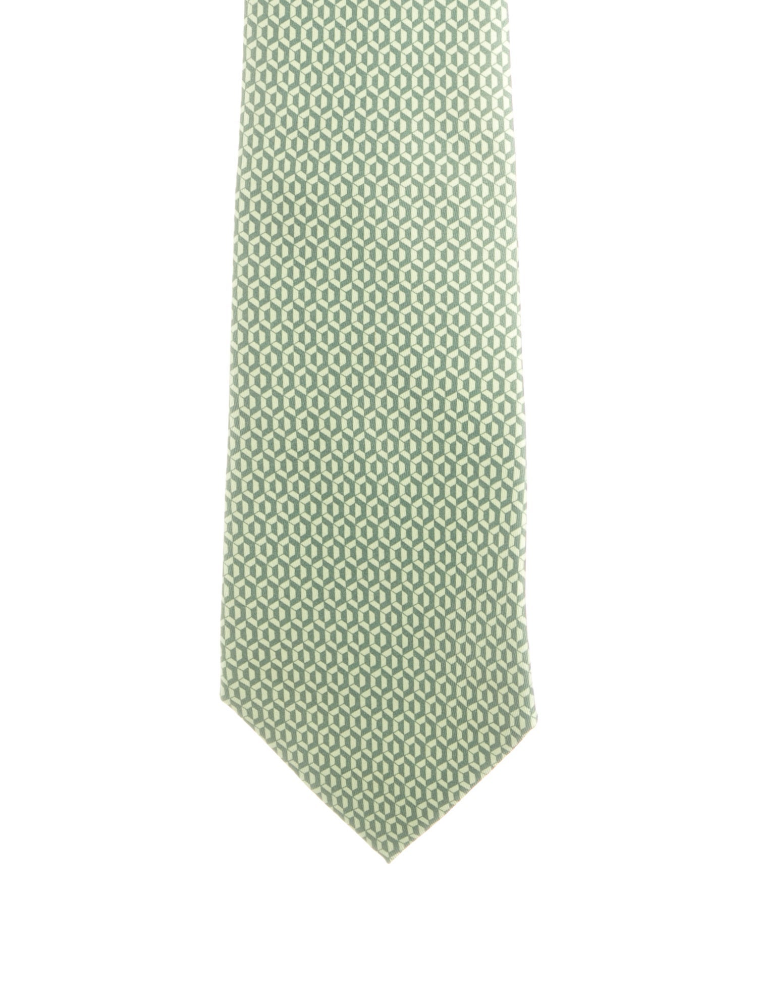 Hermès Silk Patterned Tie