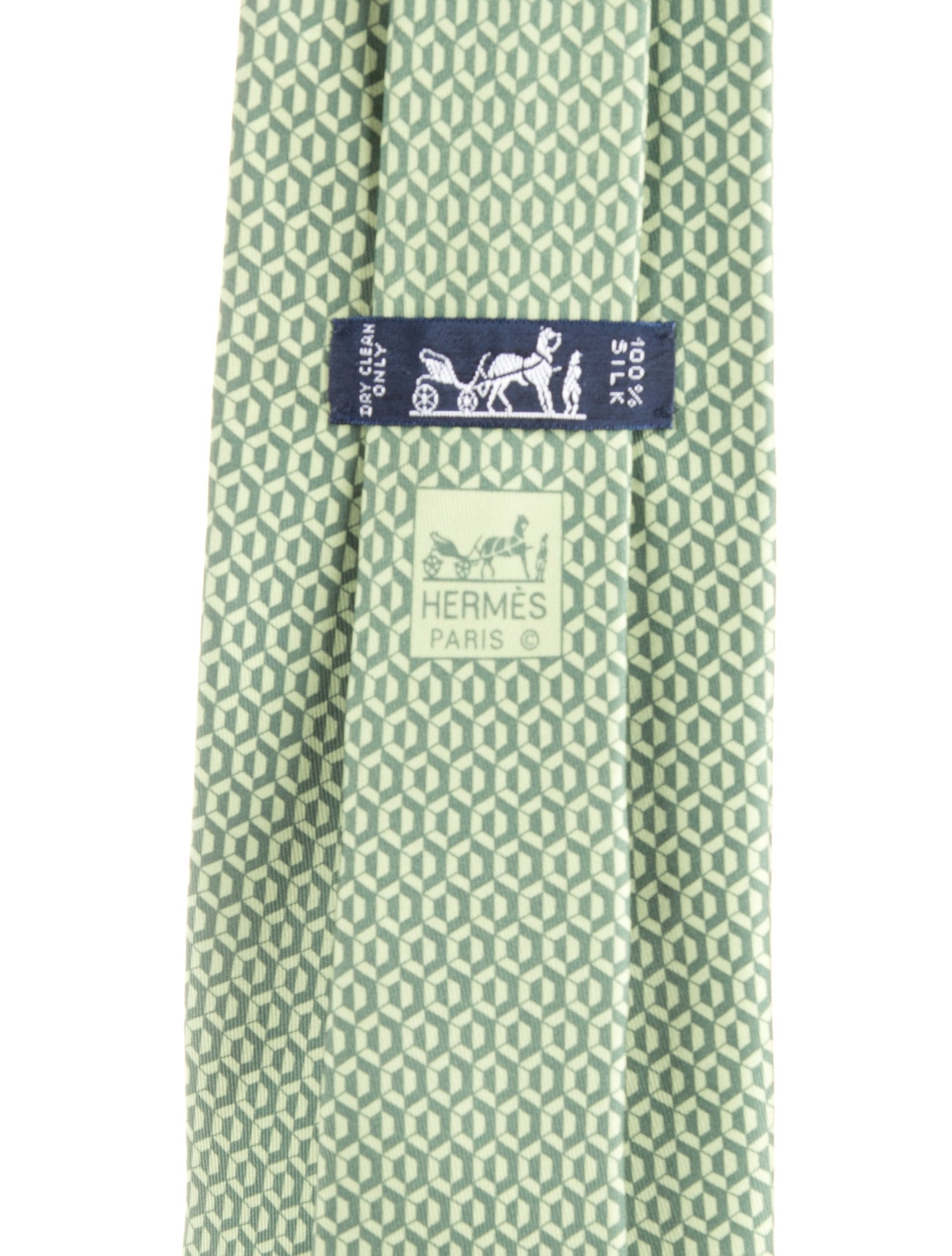 Hermès Silk Patterned Tie