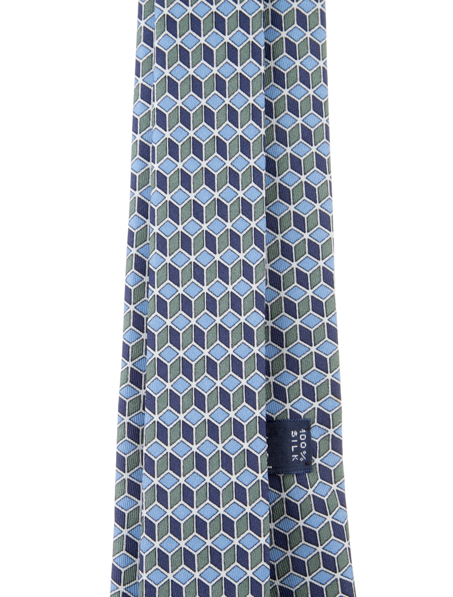 Hermès Silk Printed Tie