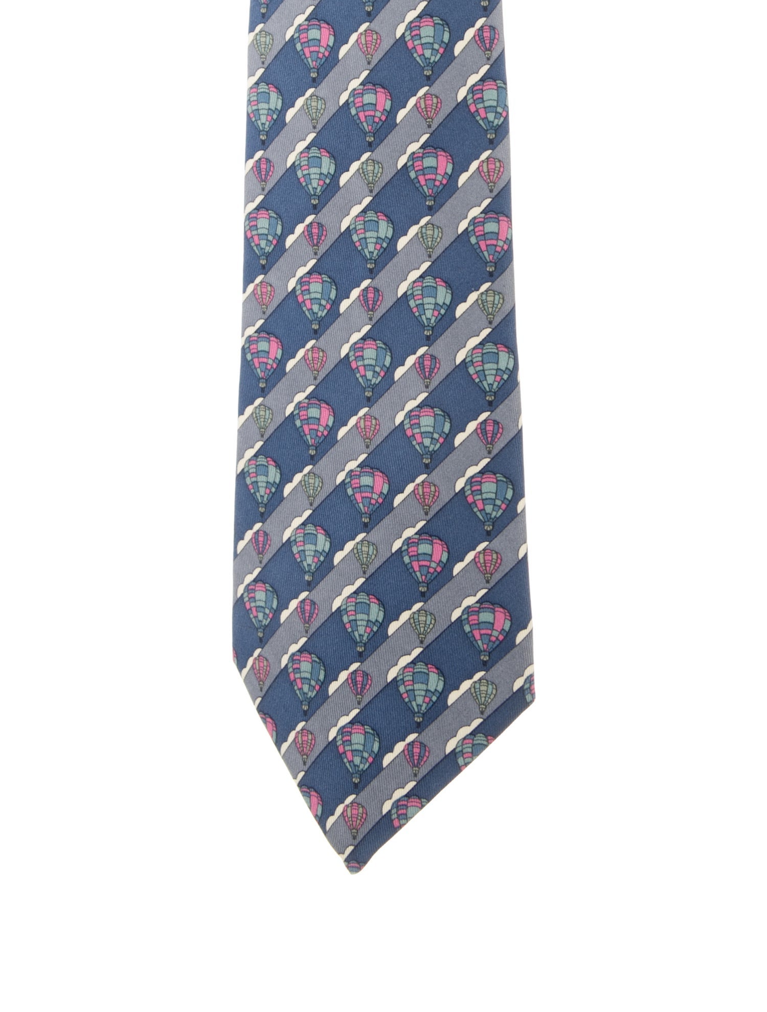 Hermès Silk Printed Tie