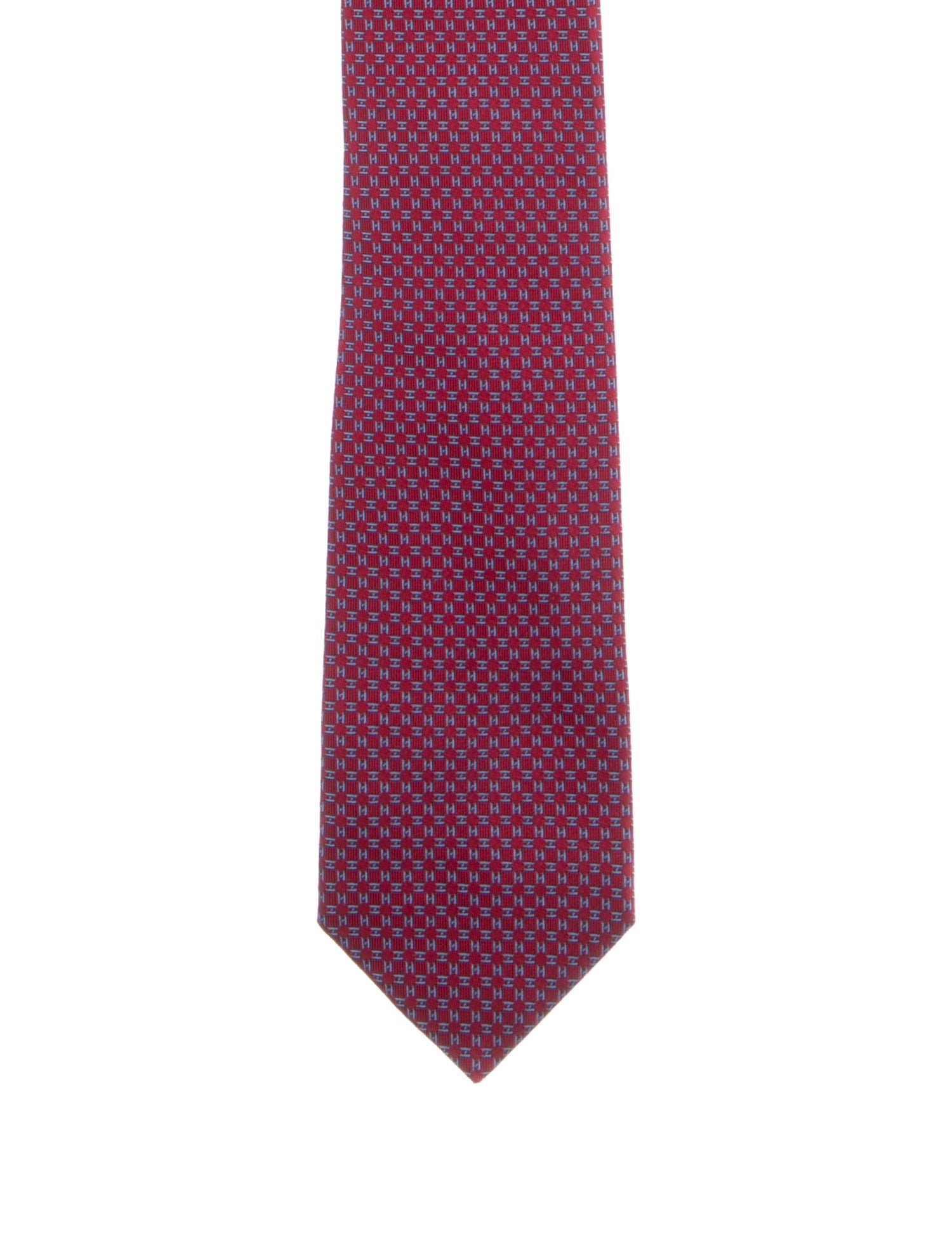 Hermès Mens' Silk Tie