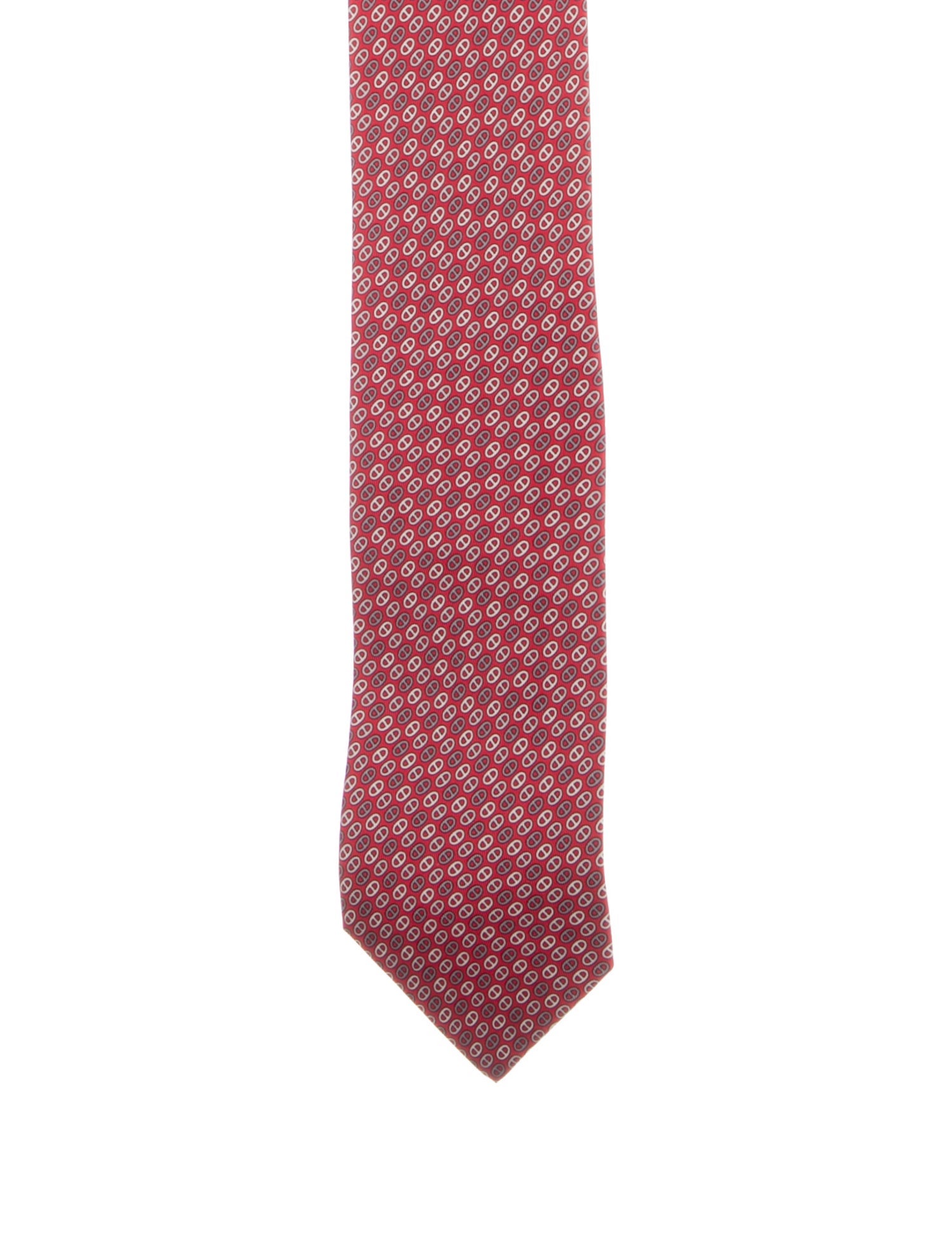Hermès Mens' Patterned Tie