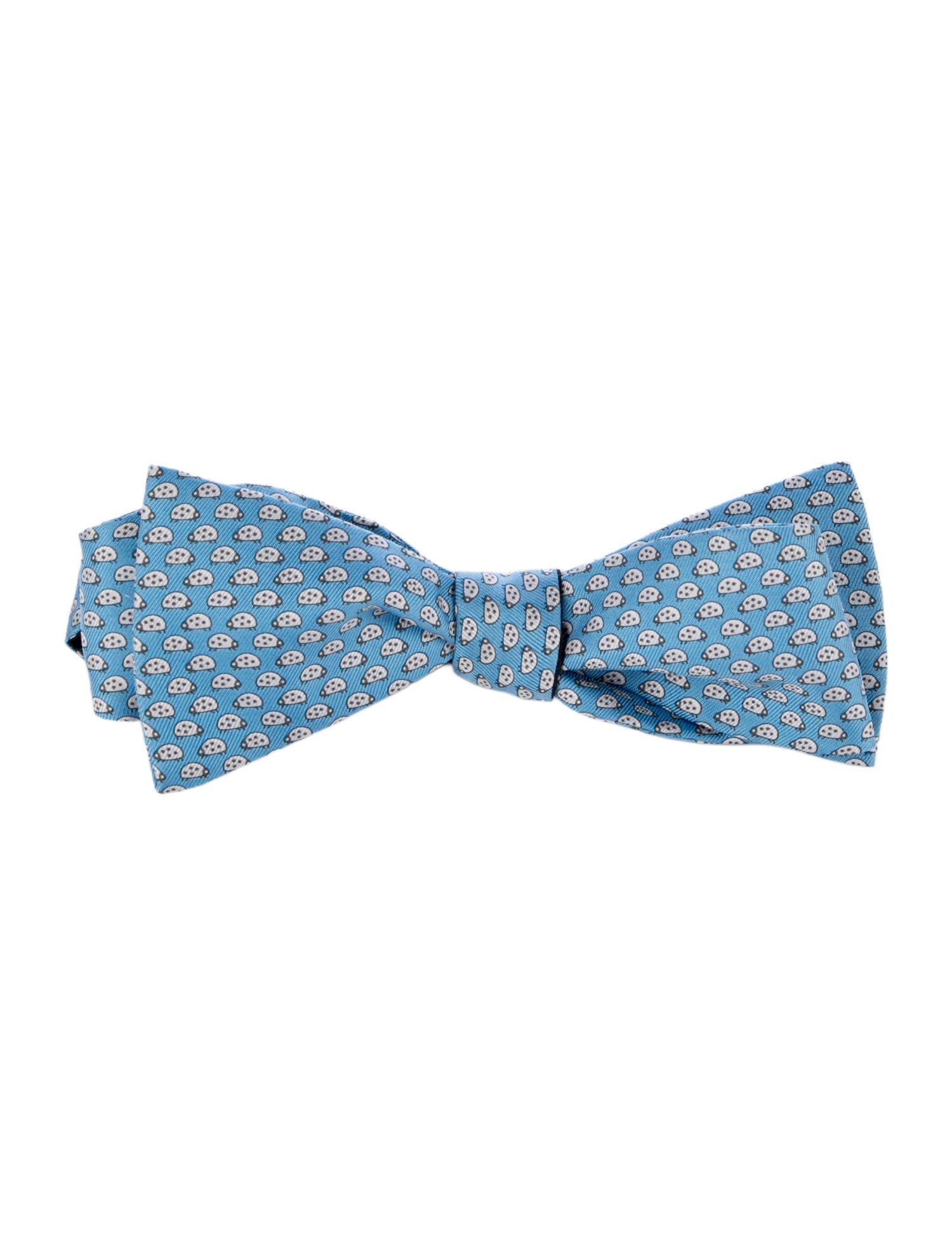 Hermès Silk Patterned Bow Tie