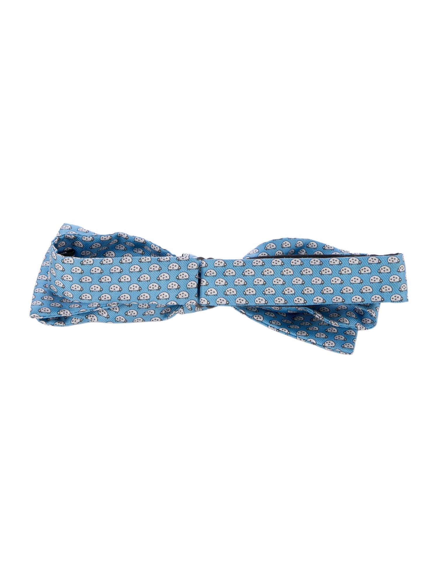 Hermès Silk Patterned Bow Tie