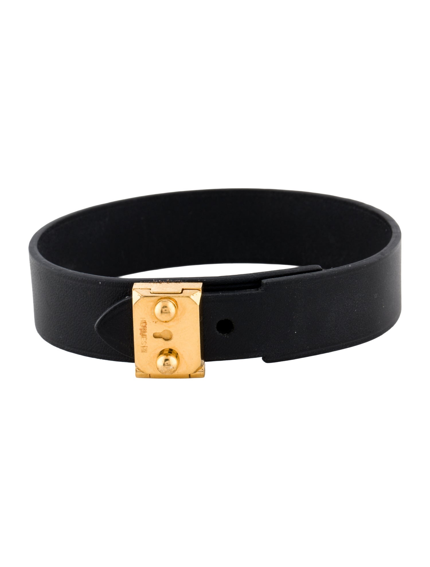 Hermès Narrow Rush Leather Bracelet
