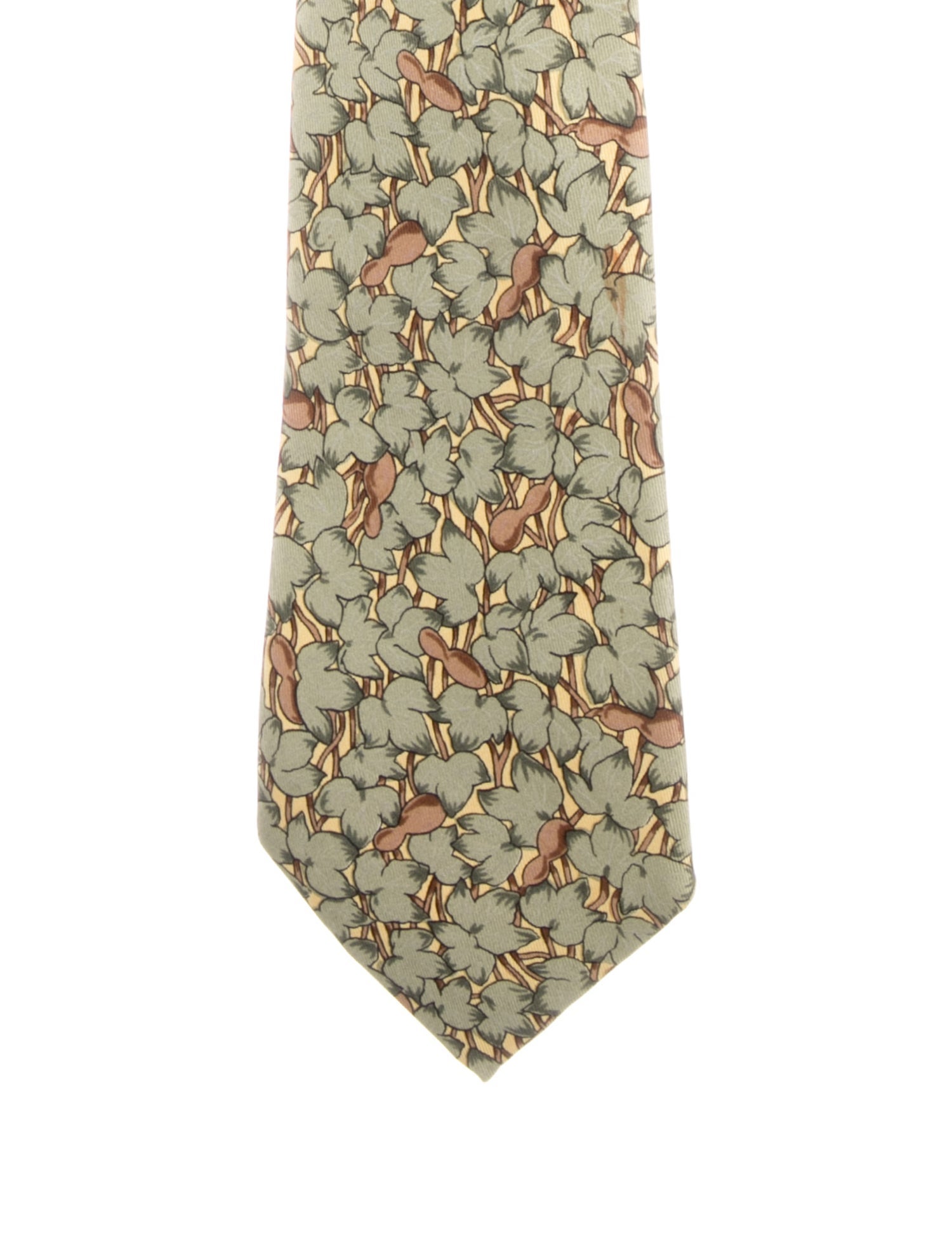 Hermès Silk Patterned tie