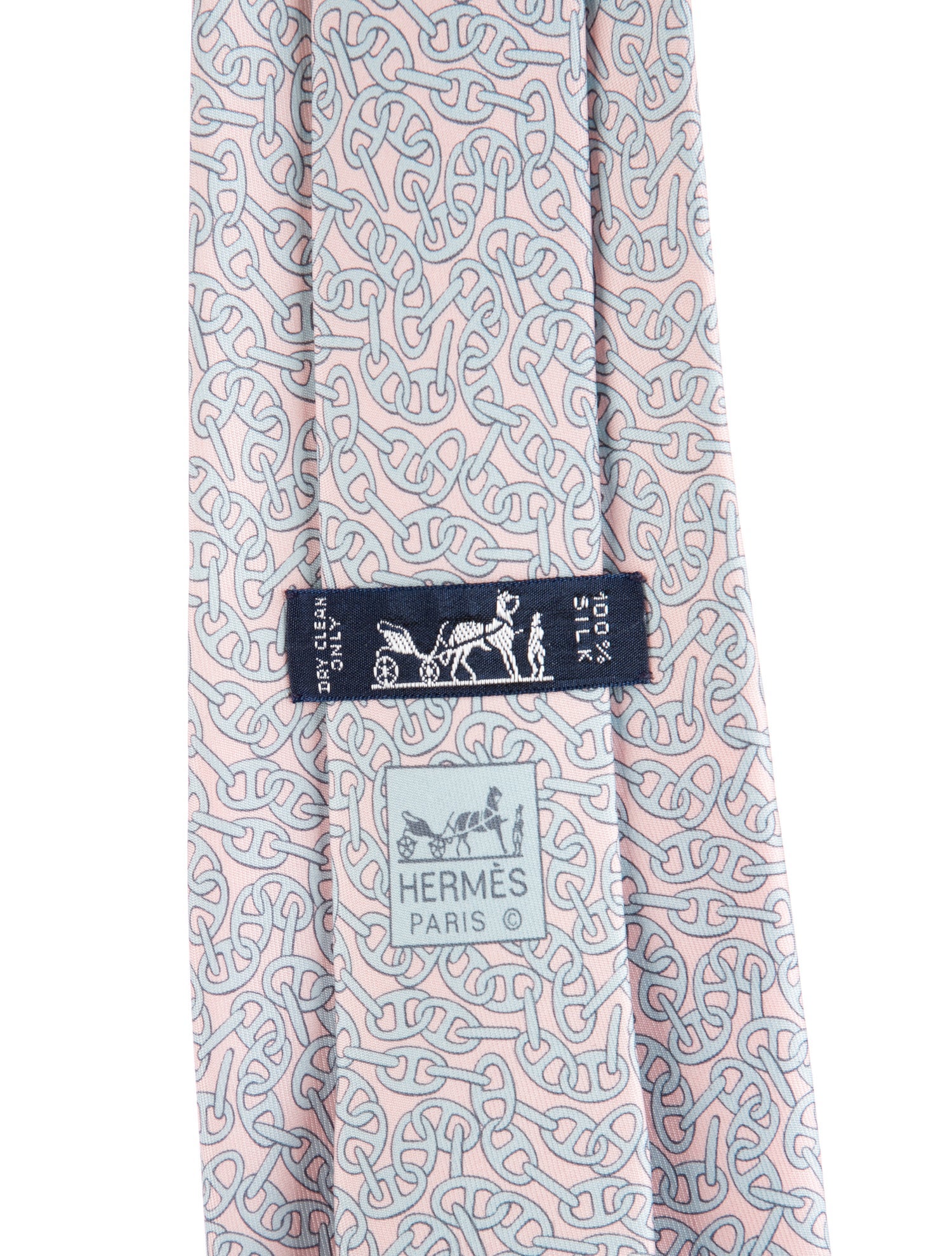 Hermès SIlk Patterned Tie