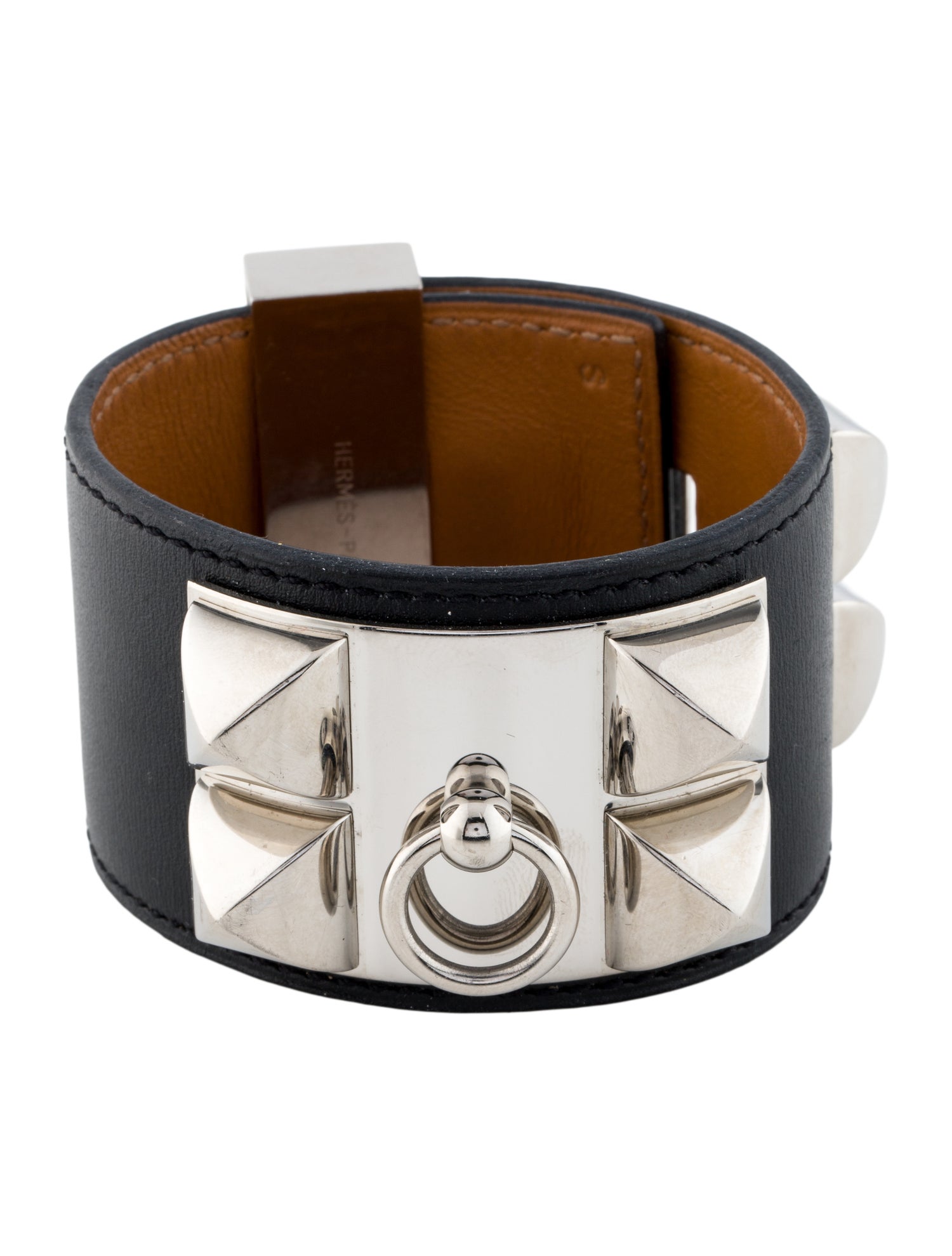 Hermès Leather Collier de Chien Wrap Bracelet