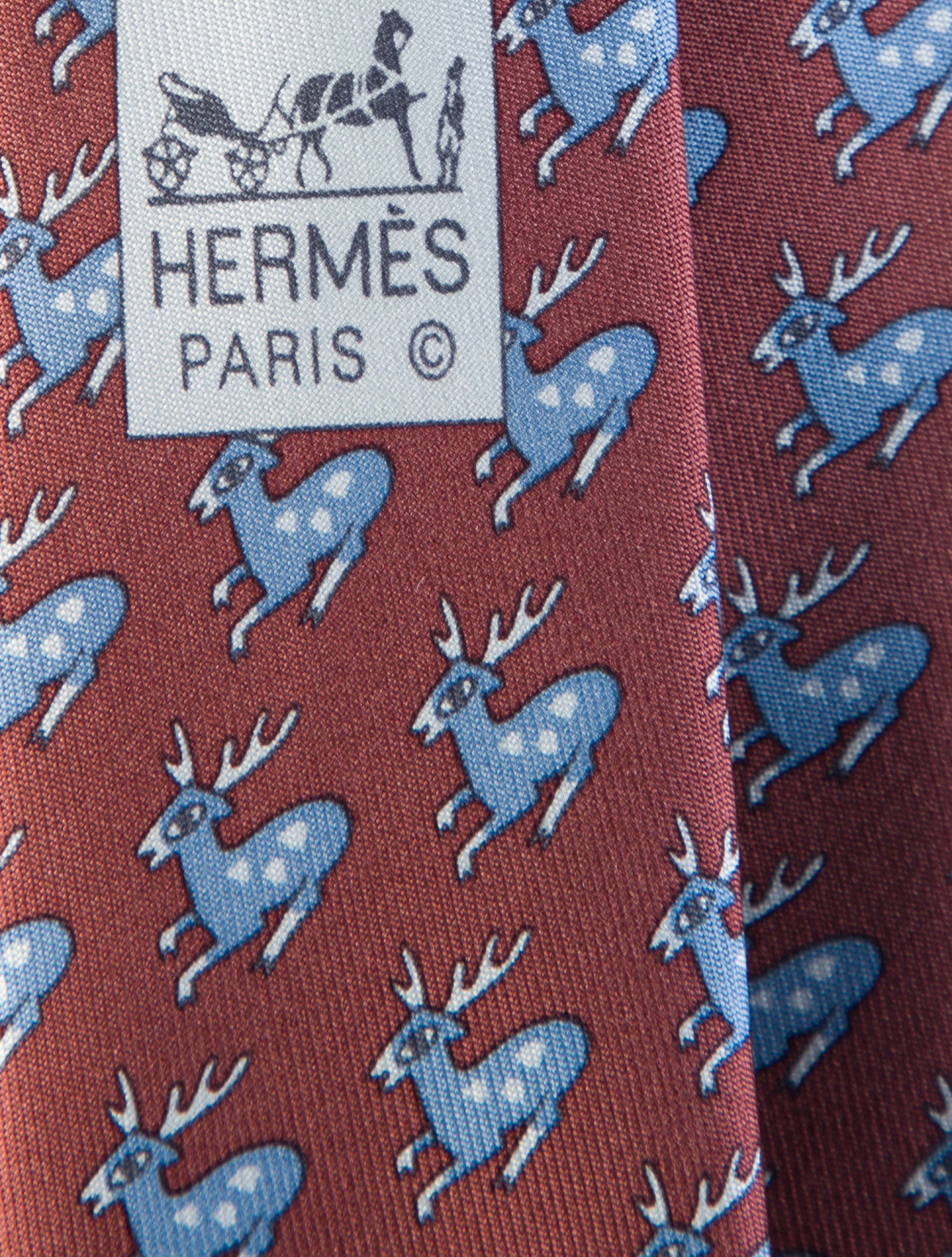Hermès Silk Wide Tie