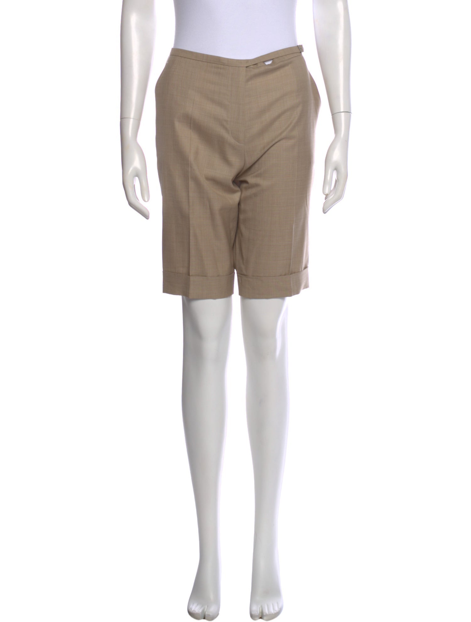 Hermès Virgin Wool Knee-Length Shorts