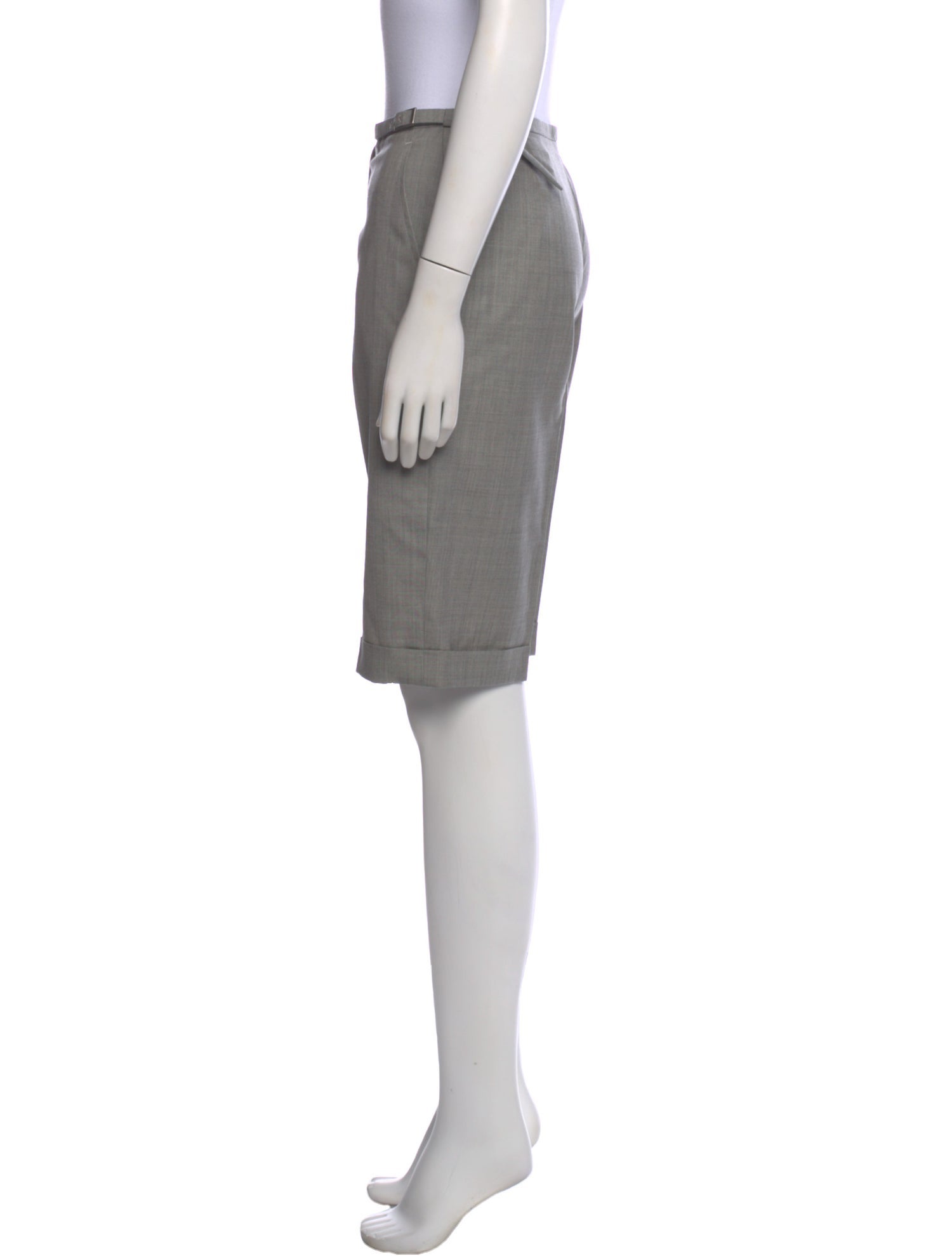 Hermès Virgin Wool Knee-Length Shorts