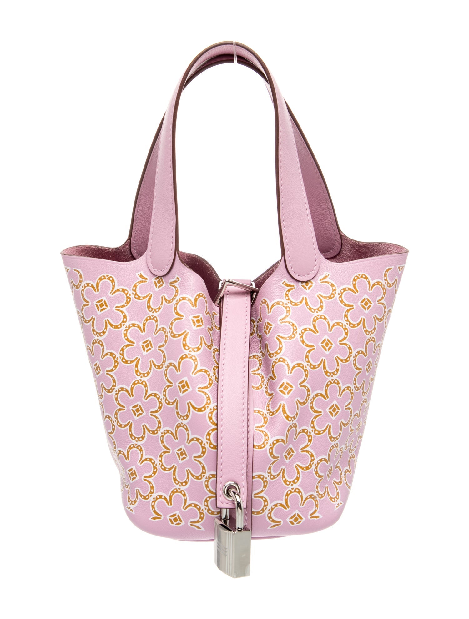 Hermès Swift Lucky Daisy Micro Picotin Lock 14