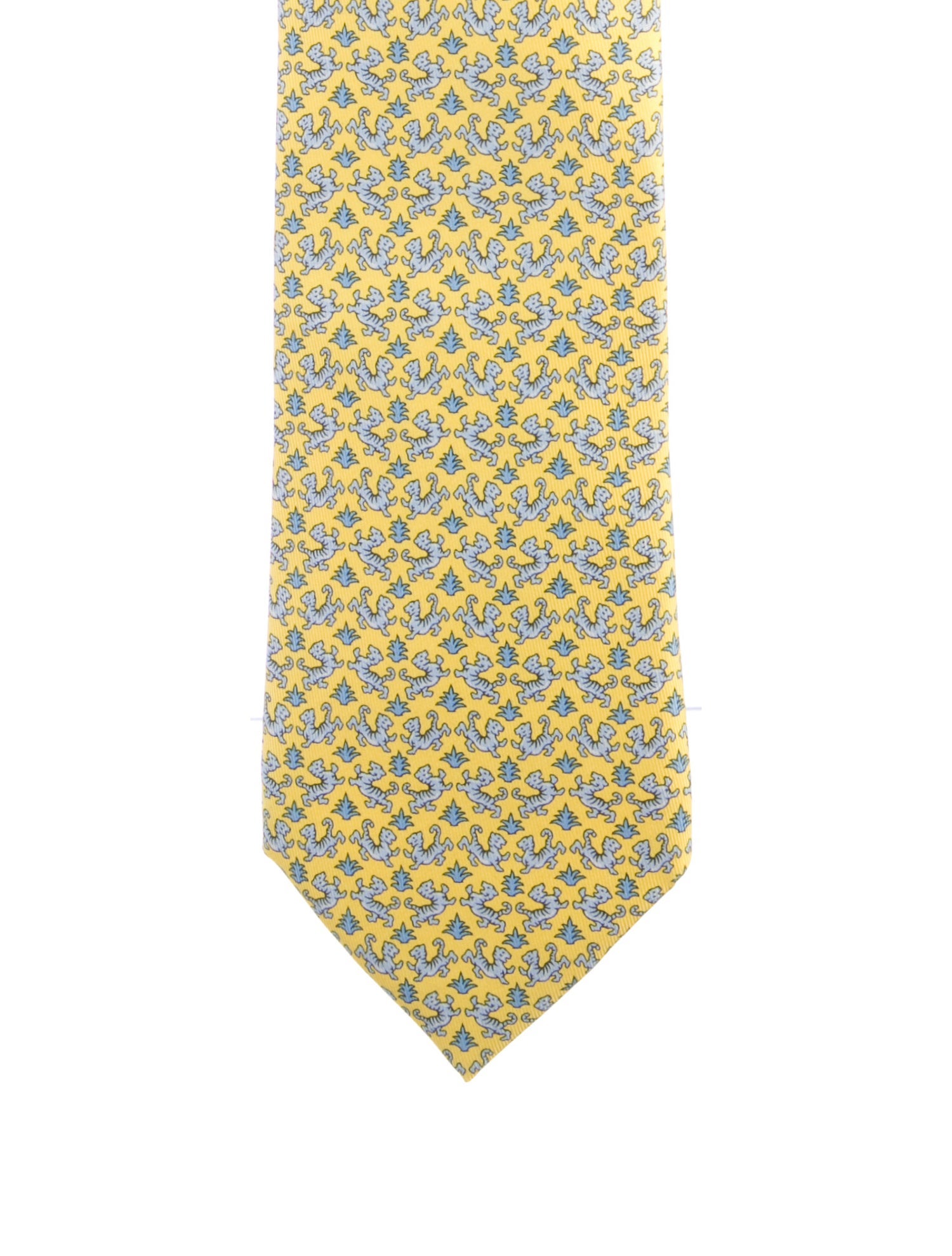 Hermès Silk printed tie