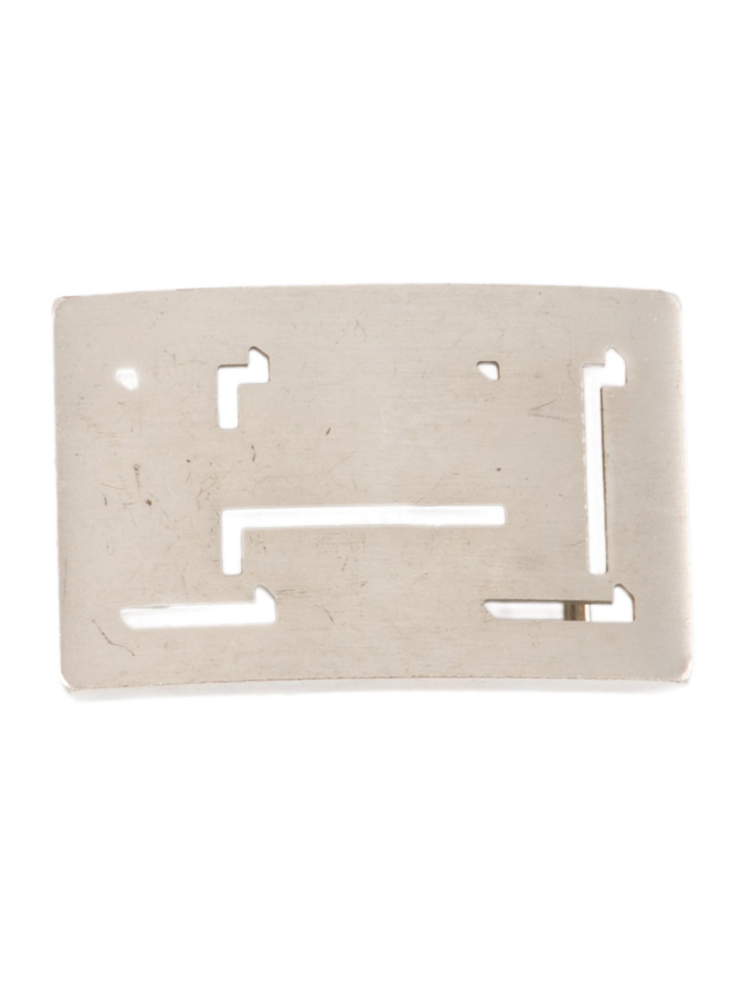 Hermès Brushed Palladium Lucky Buckle