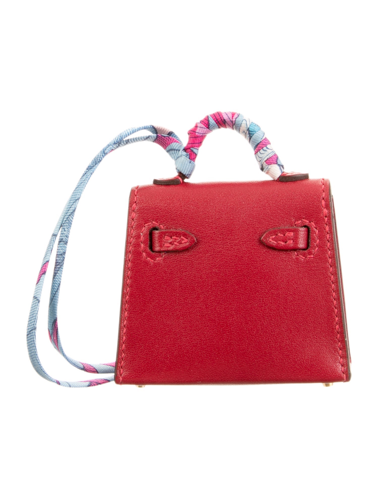 Hermès 2022 Tadelakt Mini Kelly Twilly Bag Charm