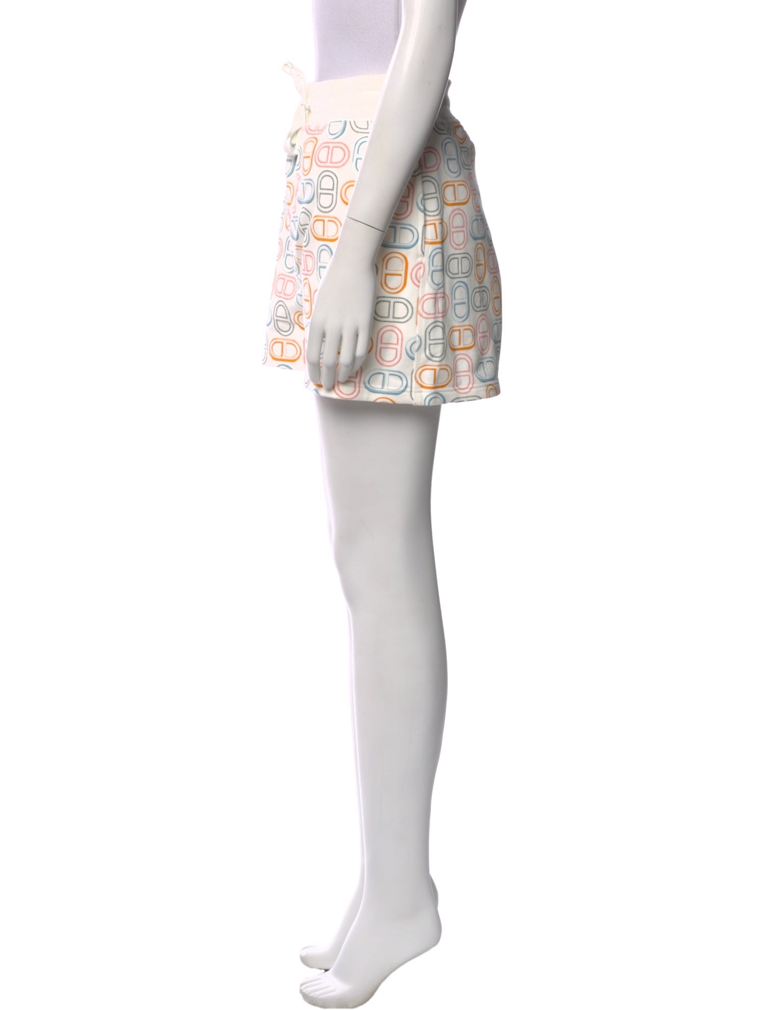 Hermès Printed Mini Shorts w/ Tags