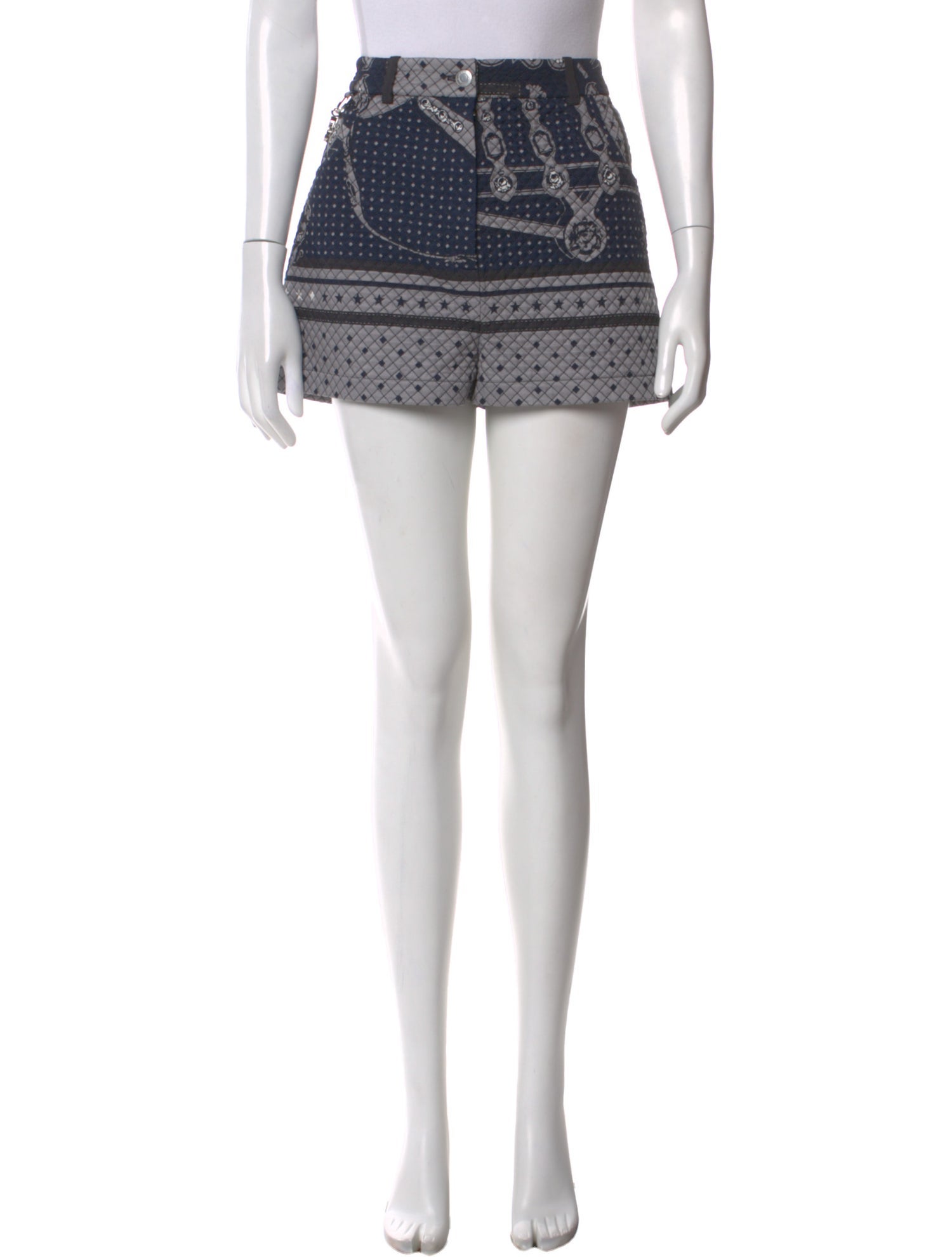 Hermès Silk Mini Shorts w/ Tags