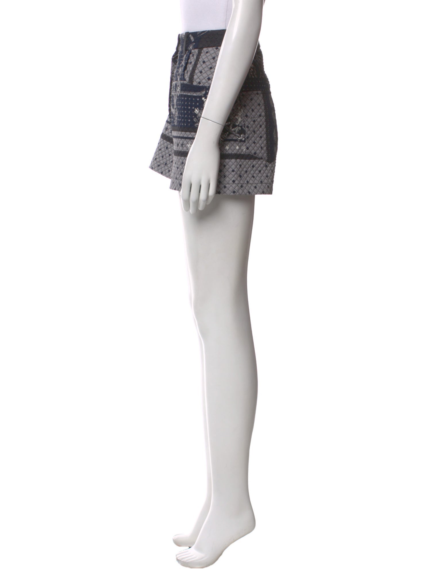 Hermès Silk Mini Shorts w/ Tags