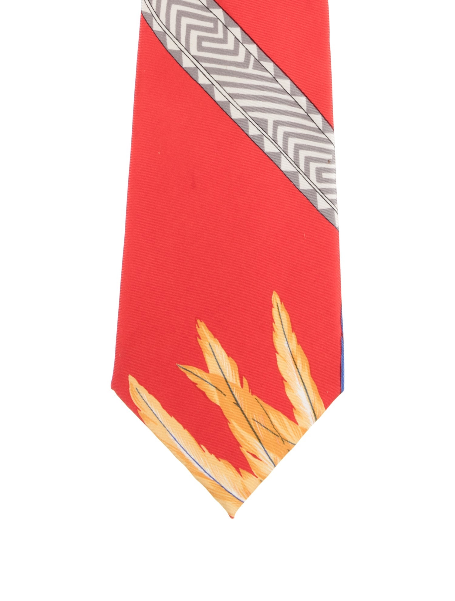 Hermès Mens Silk Tie