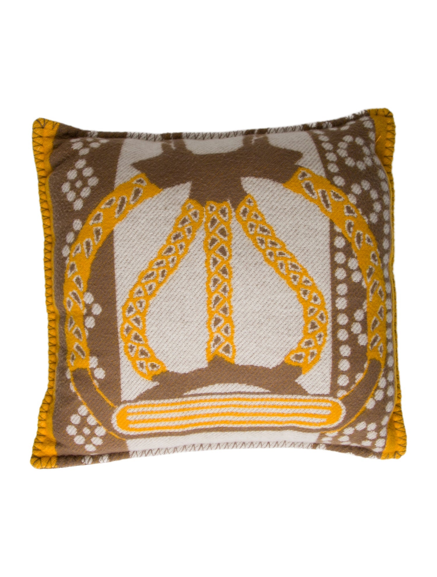 Hermès Fantaisie d'Etriers Throw Pillow