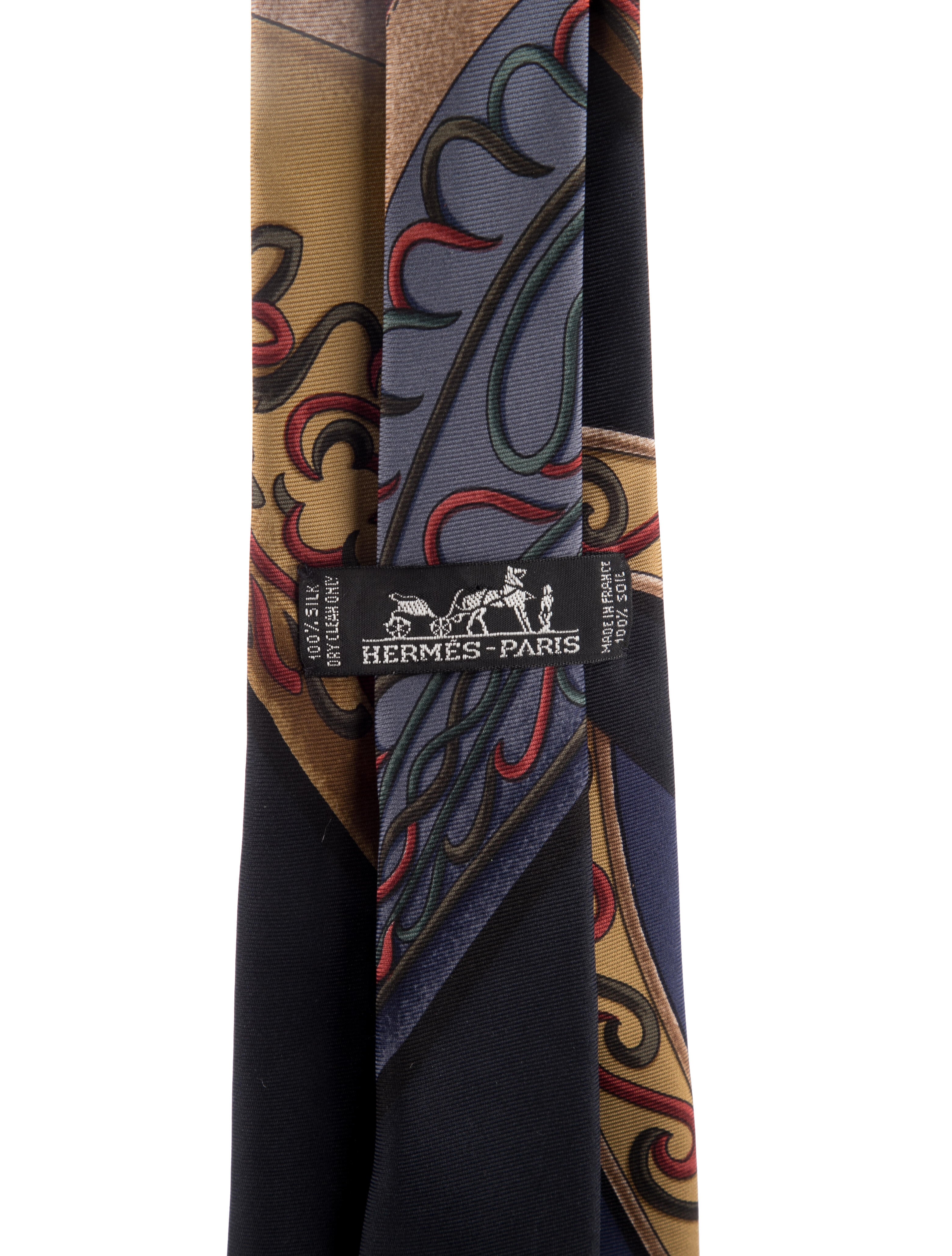 Hermès Mens' Silk Tie