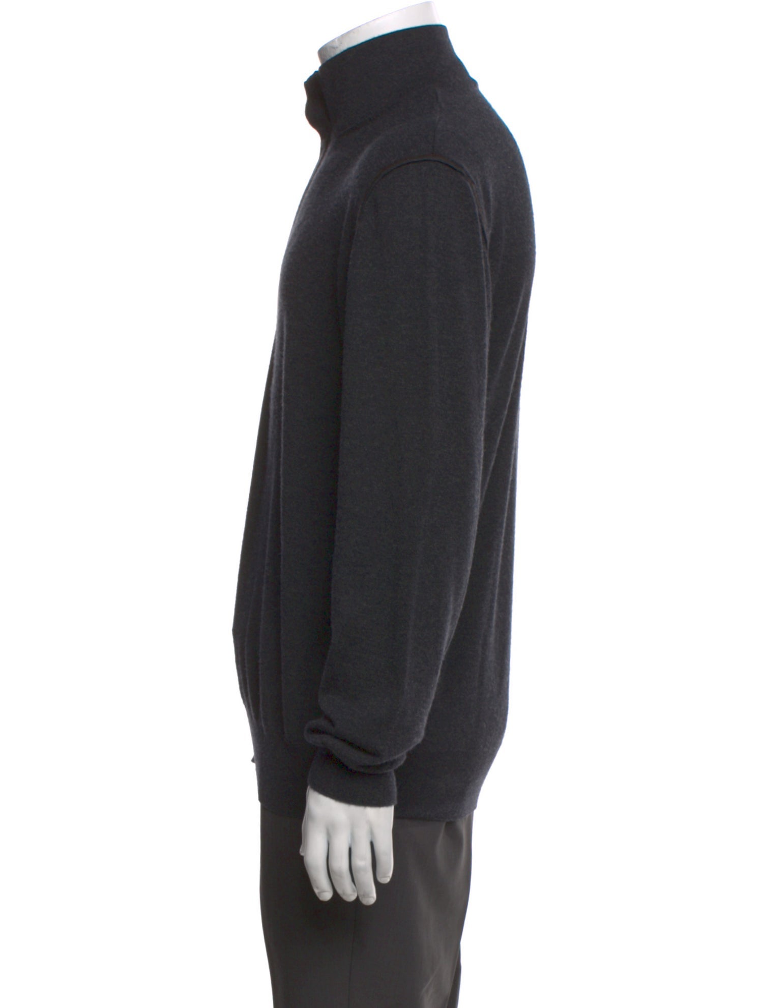 Hermès Cashmere Mock Neck Pullover