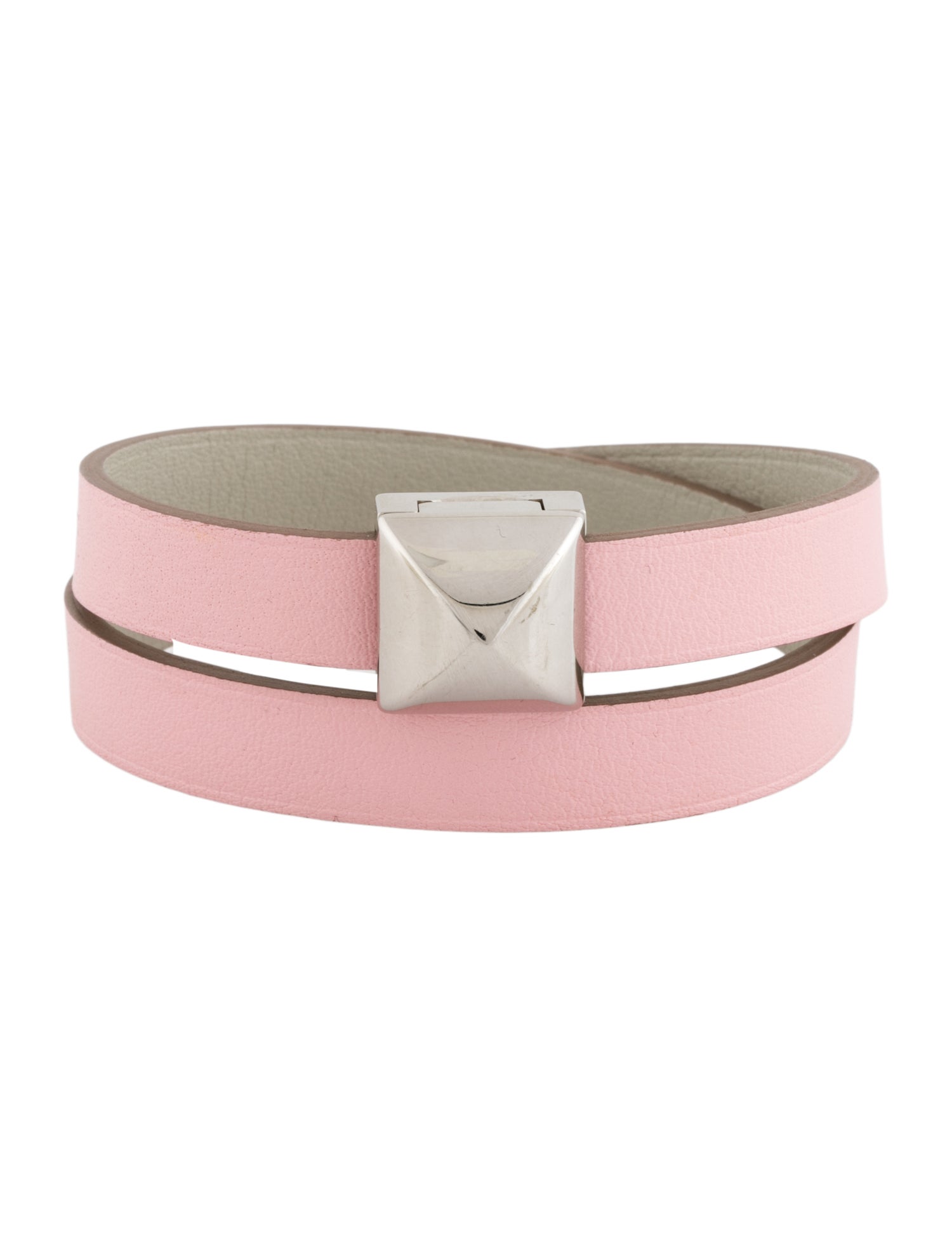 Hermès Leather Medor Infini Double Tour Wrap Bracelet