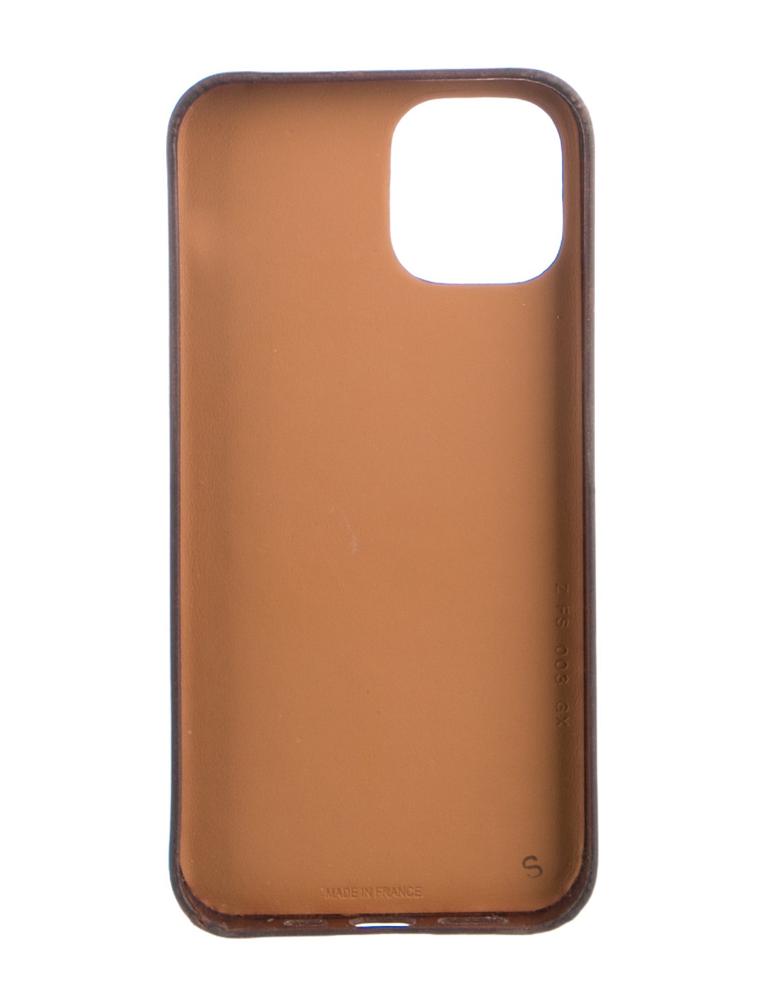 Hermès Barenia Bolduc iPhone 12 Case