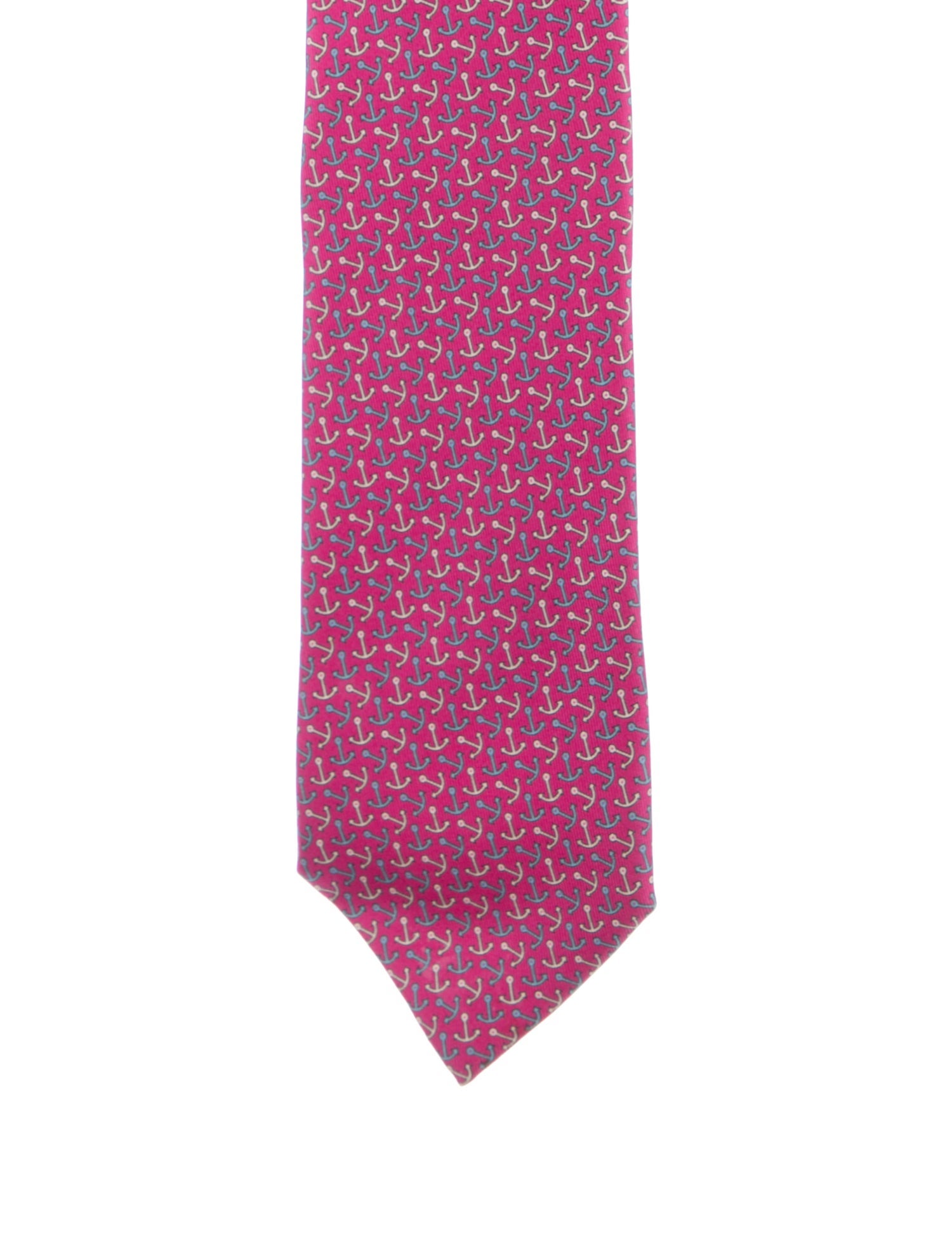 Hermès Printed Silk Tie