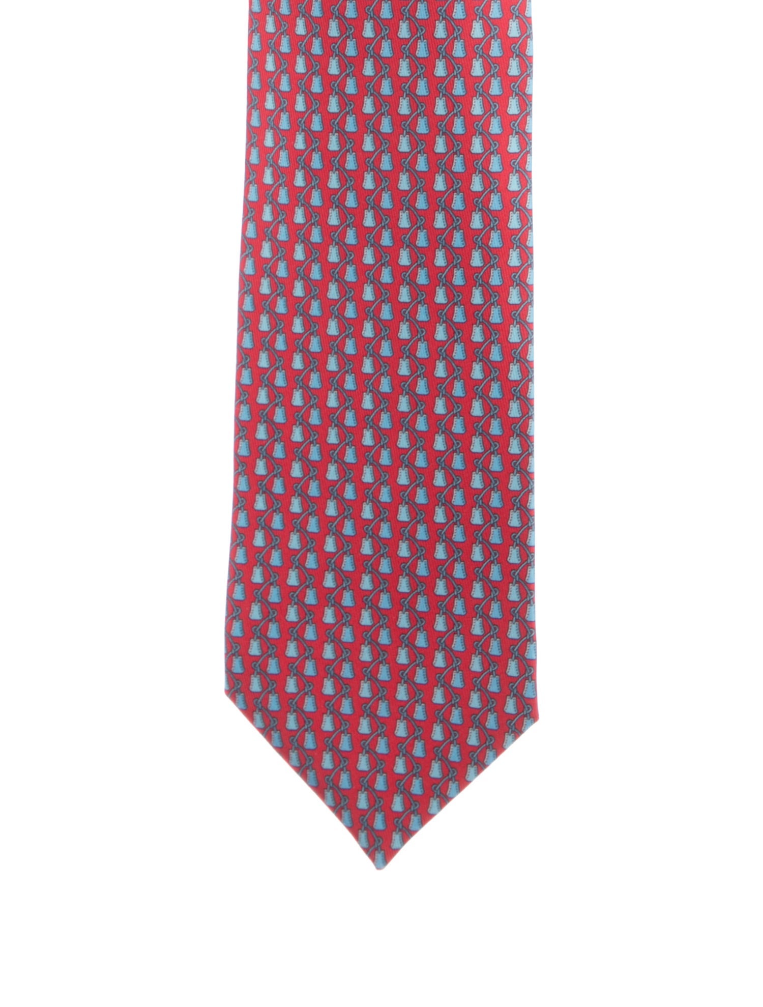 Hermès Printed Silk Tie