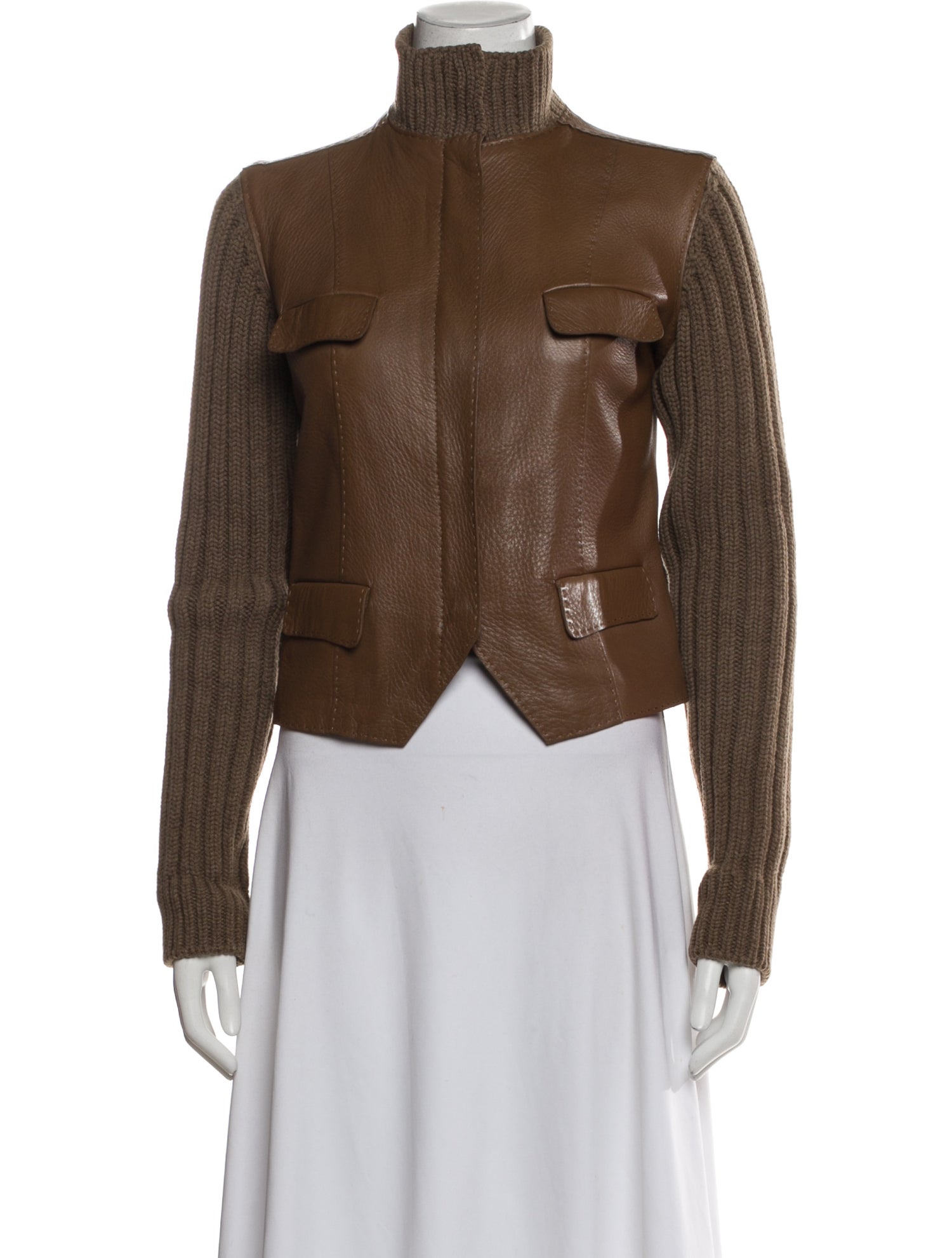 Hermès Deer Printed Fur Jacket