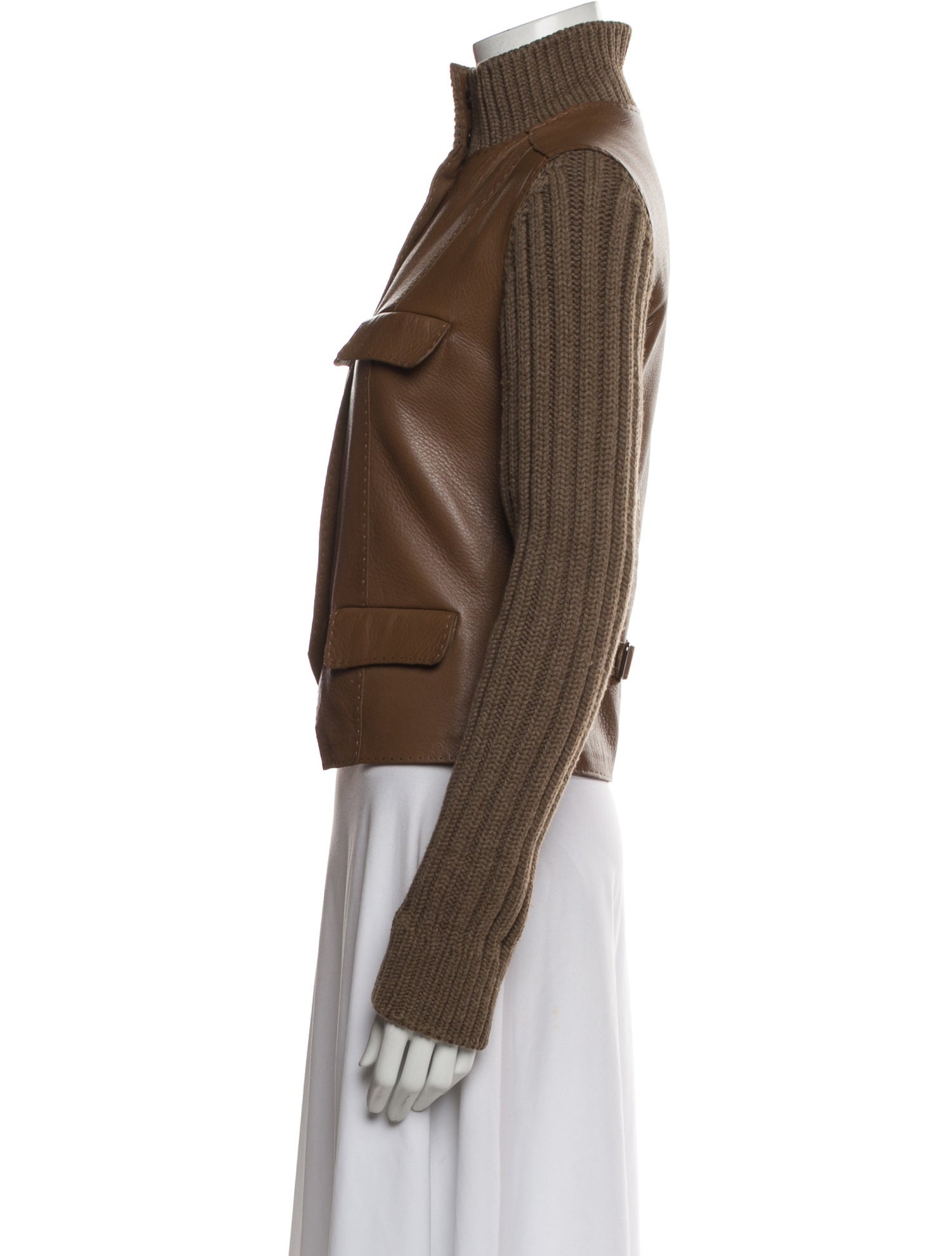 Hermès Deer Printed Fur Jacket