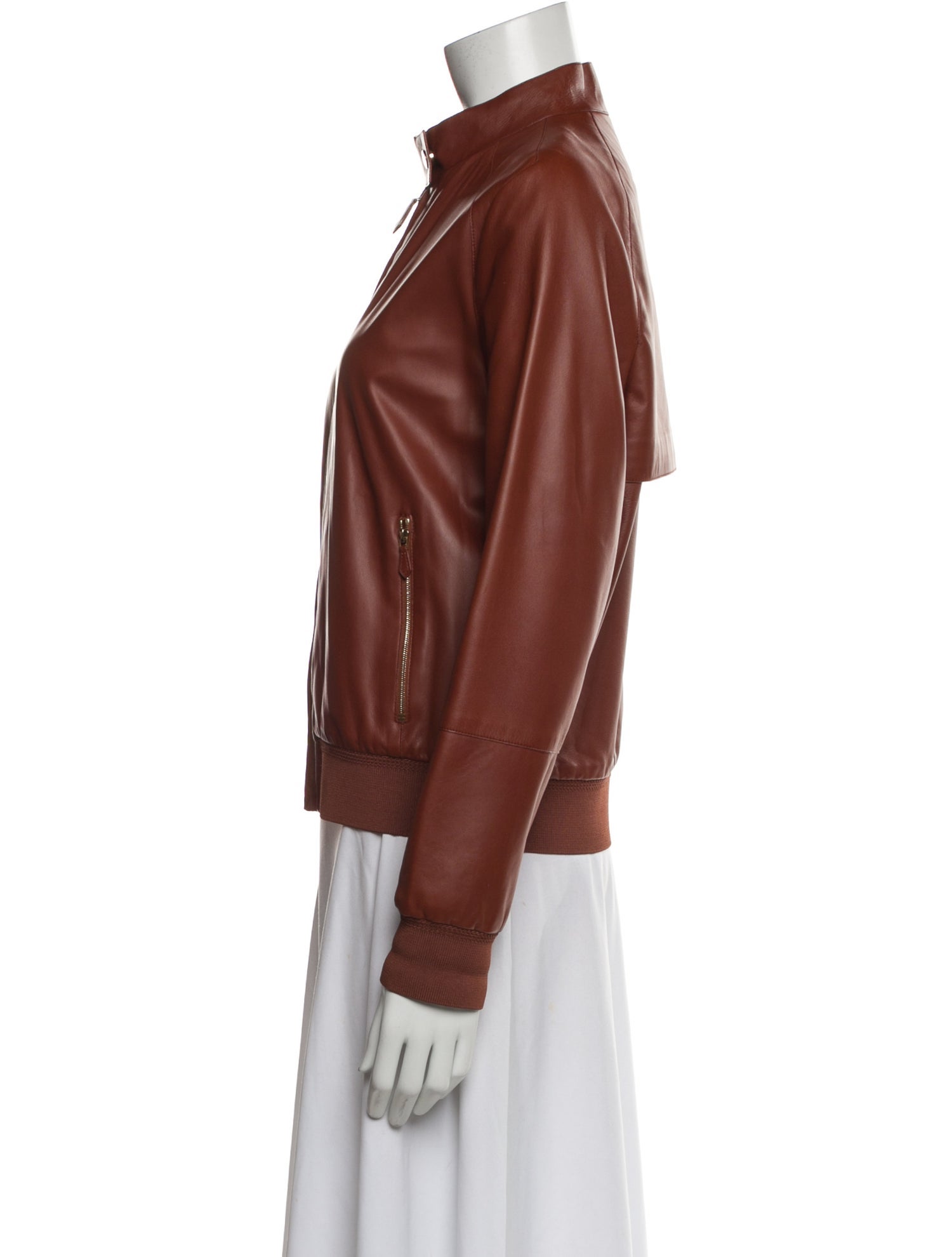 Hermès Lambskin Bomber Jacket